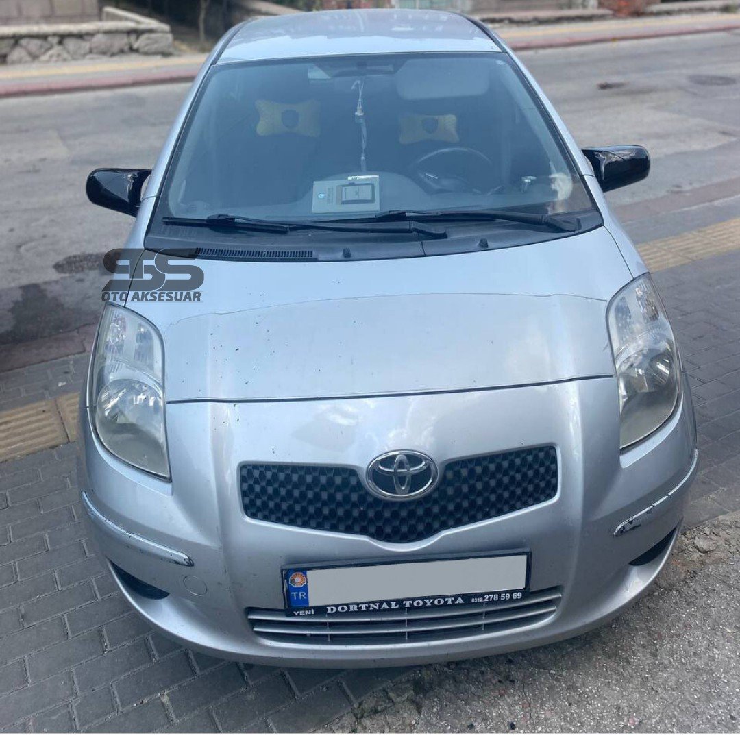 Toyota Corolla 2002-2010 Uyumlu Sinyalsiz Batman Yarasa Ayna Kapağı Piano Black Abs Plastik