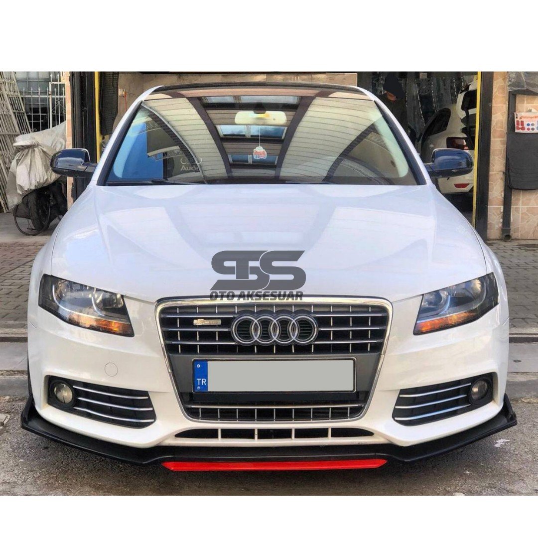 Üniversal Ön Ek 4 Parça Kanatlı Kırmızı Dilli Ön Lip