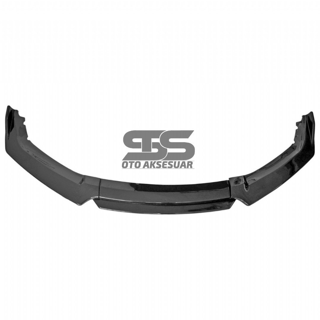 Üniversal Ön Ek 4 Parça Kanatlı Siyah Dilli Ön Lip