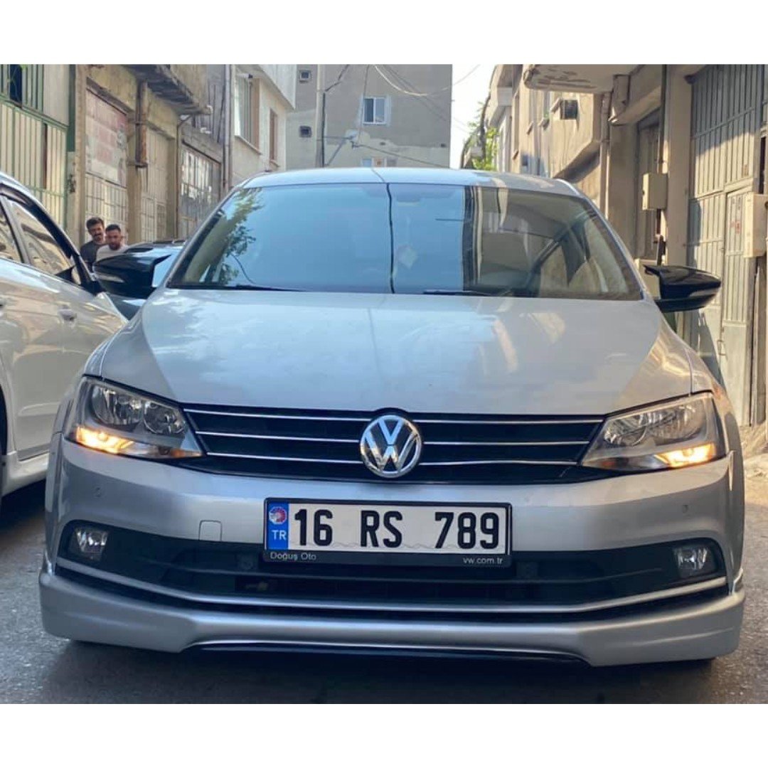 Volksvogen  Jetta Mk6 2011 Sonrası Batman Yarasa Ayna Kapağı Piano Black Abs Plastik