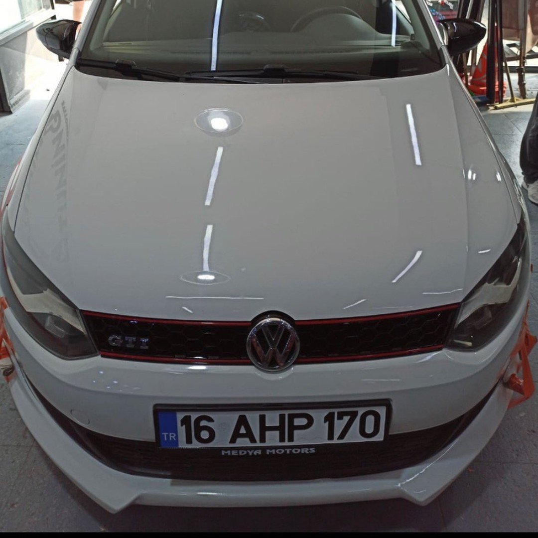 Volksvogen  Polo 6r-6c 2009-2017 Batman Yarasa Ayna Kapağı Piano Black Abs Plastik