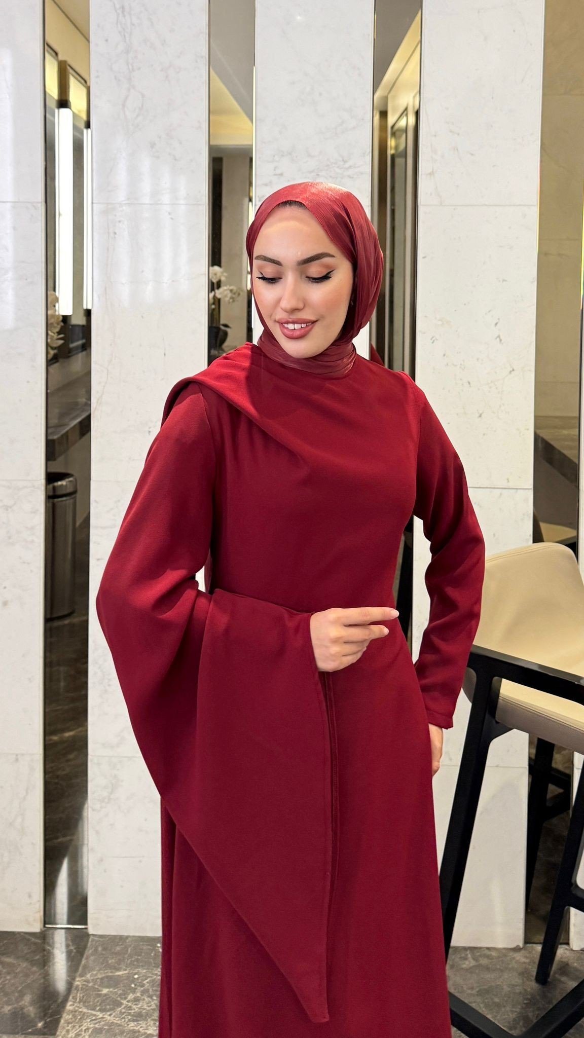 Rüya Elbise - Bordo