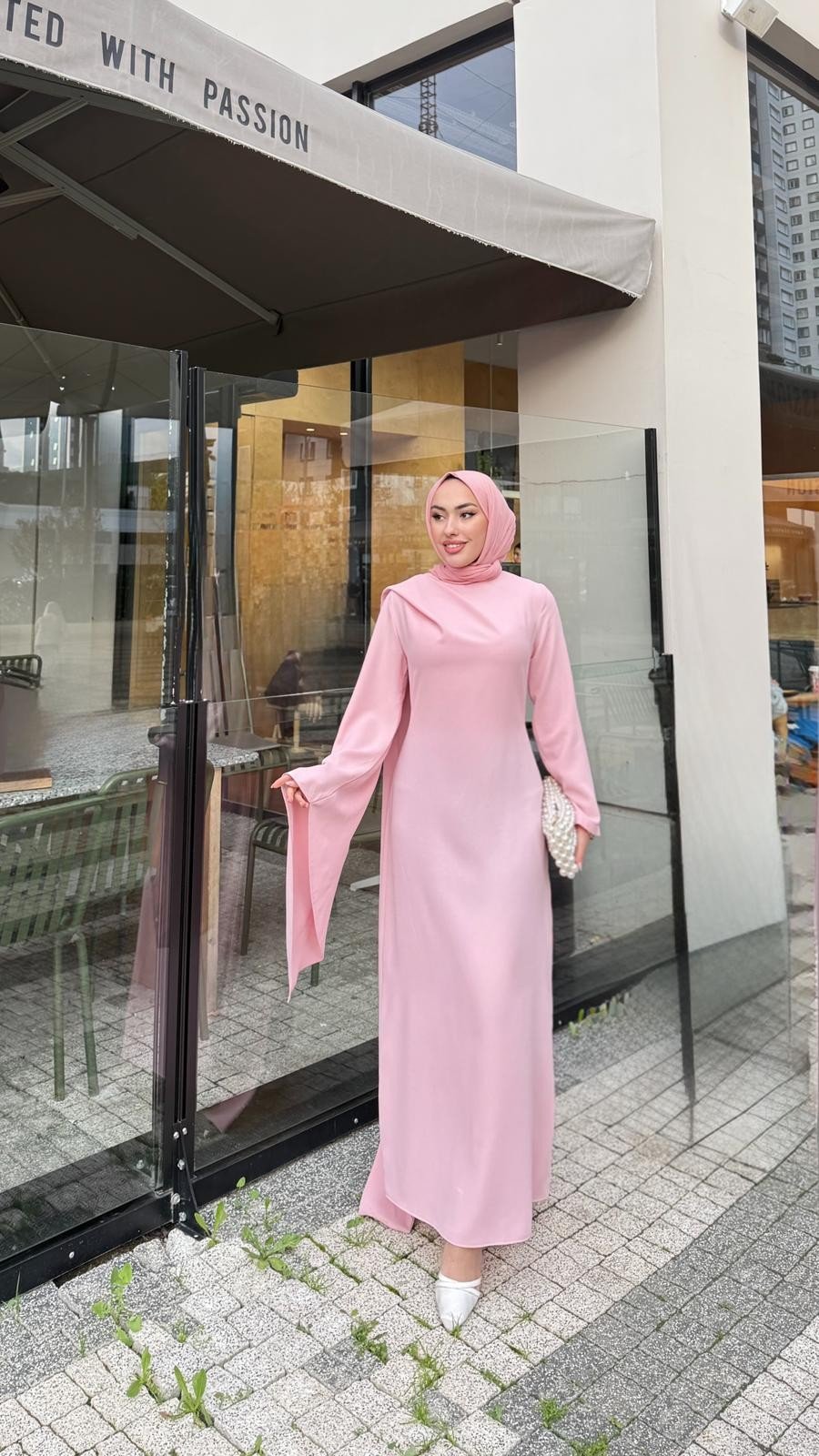 Rüya Elbise - Pembe