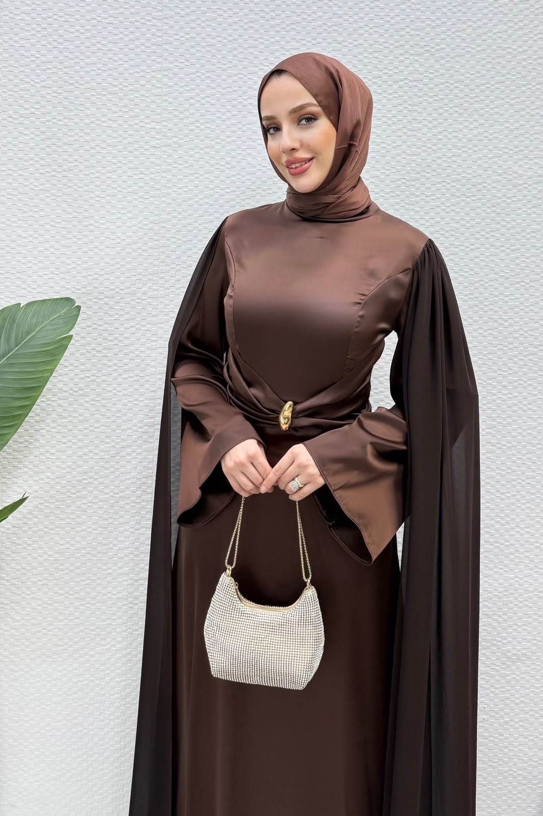 Sare Abiye -Kahverengi