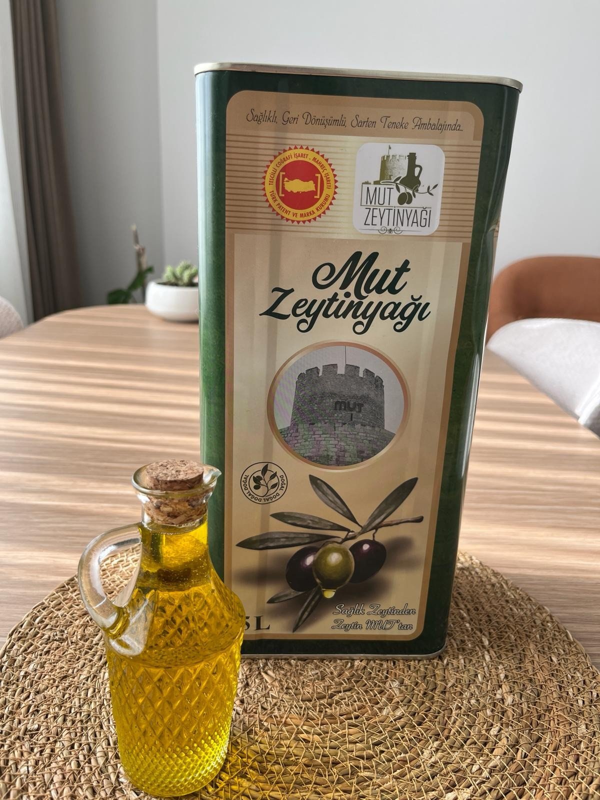 5 LT ZEYTİNYAĞI TENEKE 