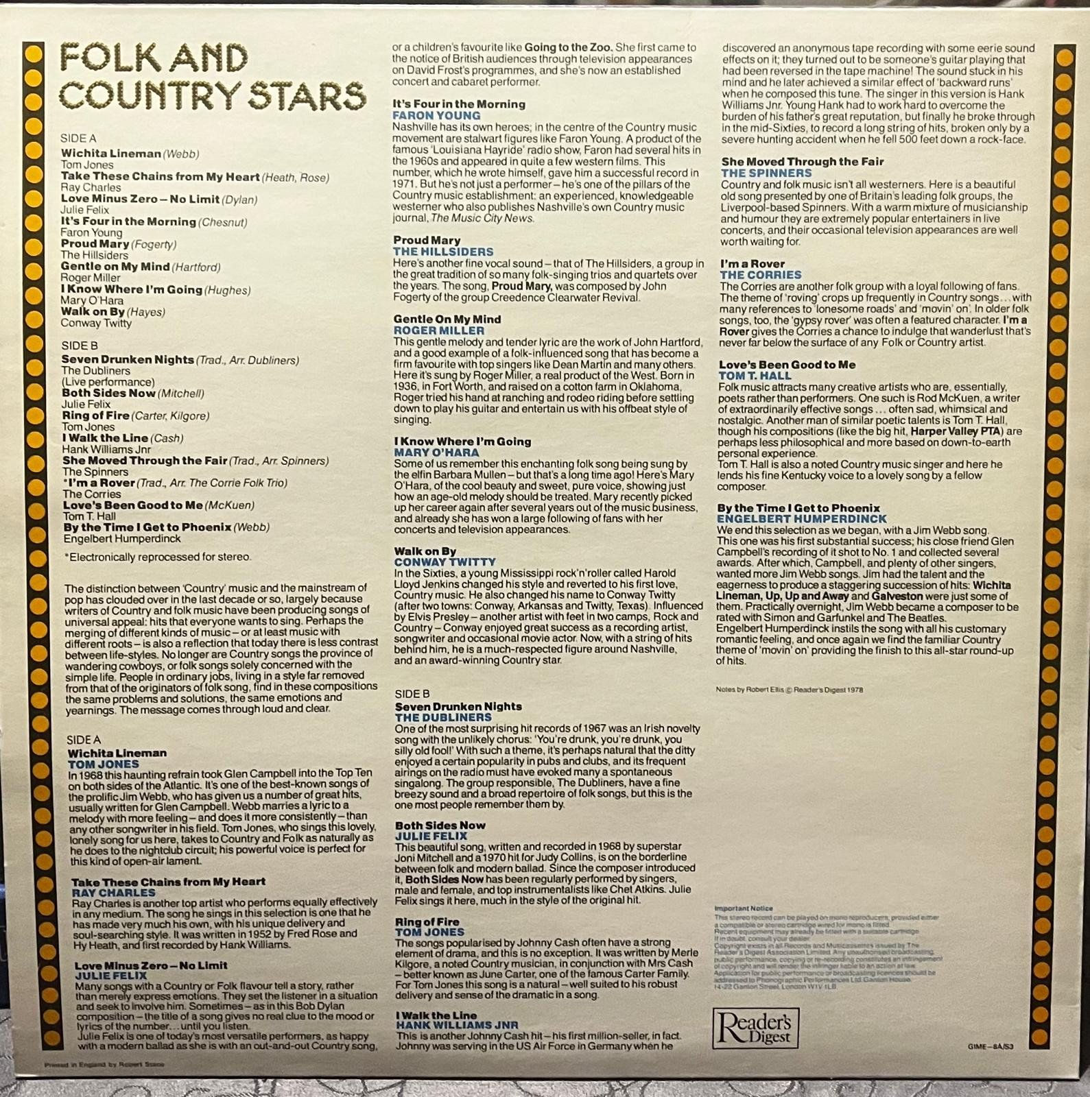 “Folk and Country Stars – Reader's Digest”