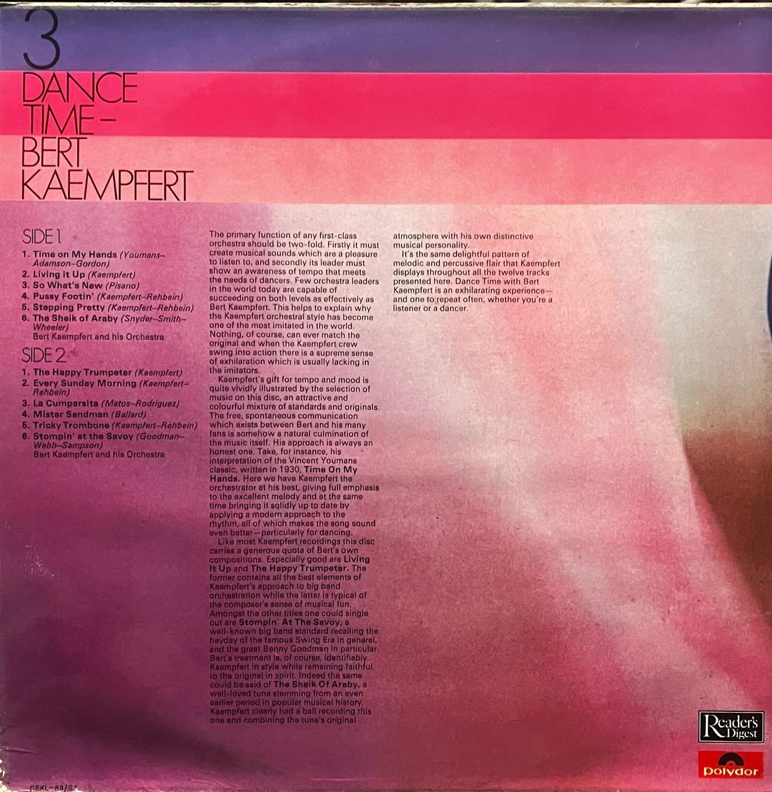 Bert Kaempfert – Dance Time Vol. 3