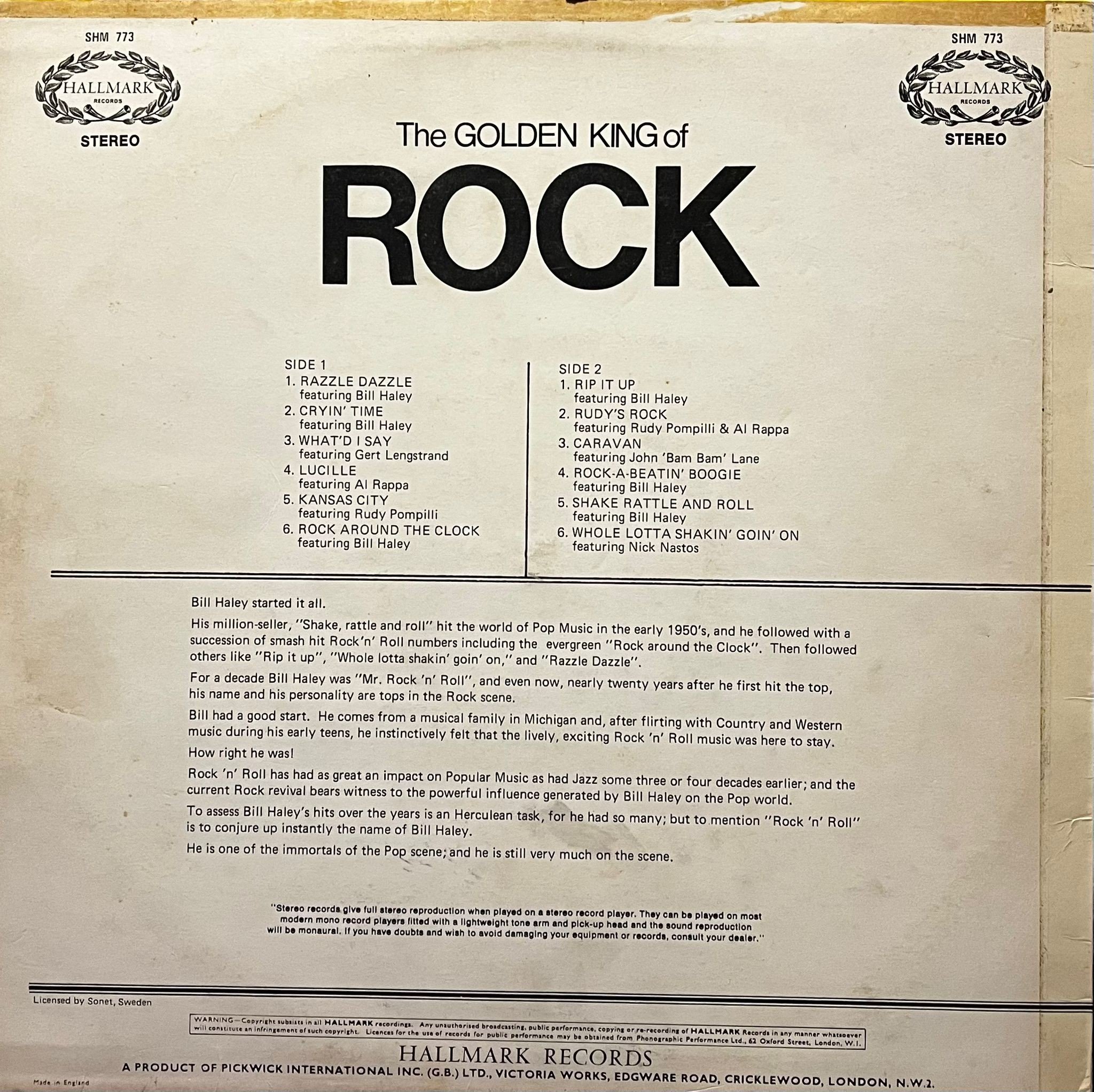 Bill Haley and the Comets – The Golden King of Rock