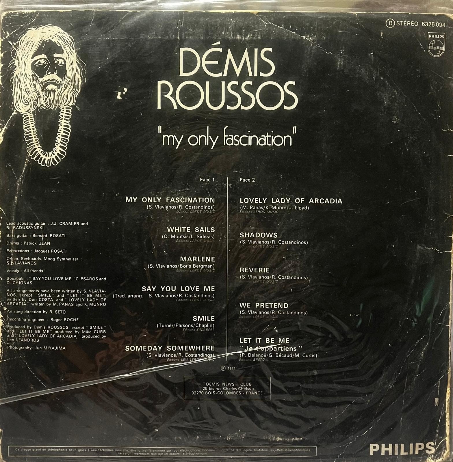 Demis Roussos – My Only Fascination