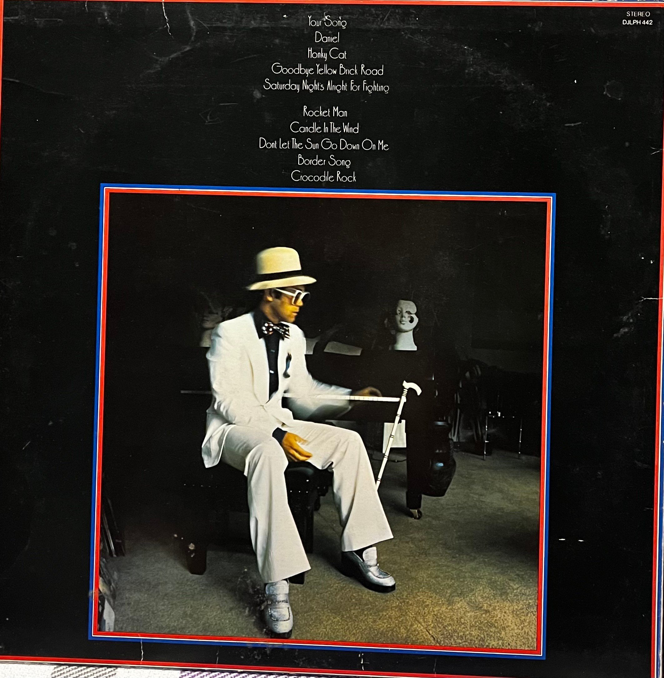 ELTON JOHN GREATEST HİTS LP 33 LÜK PLAK