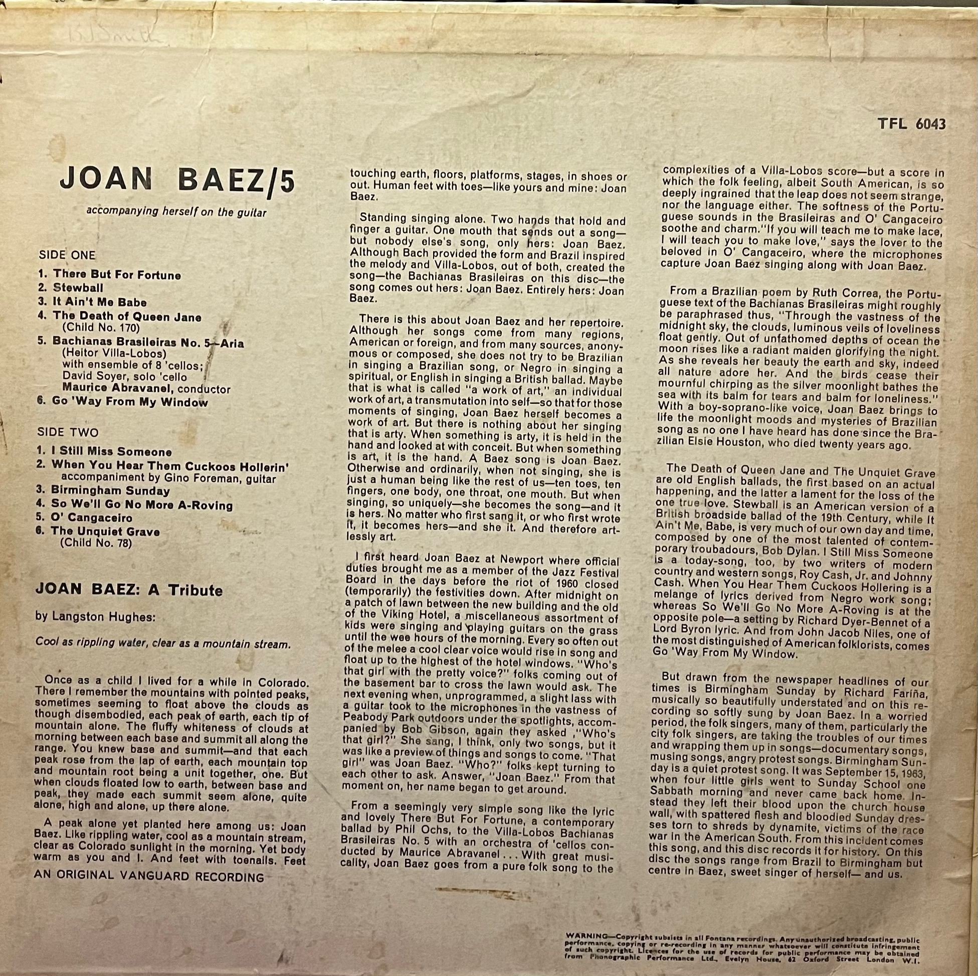 Joan Baez / 5