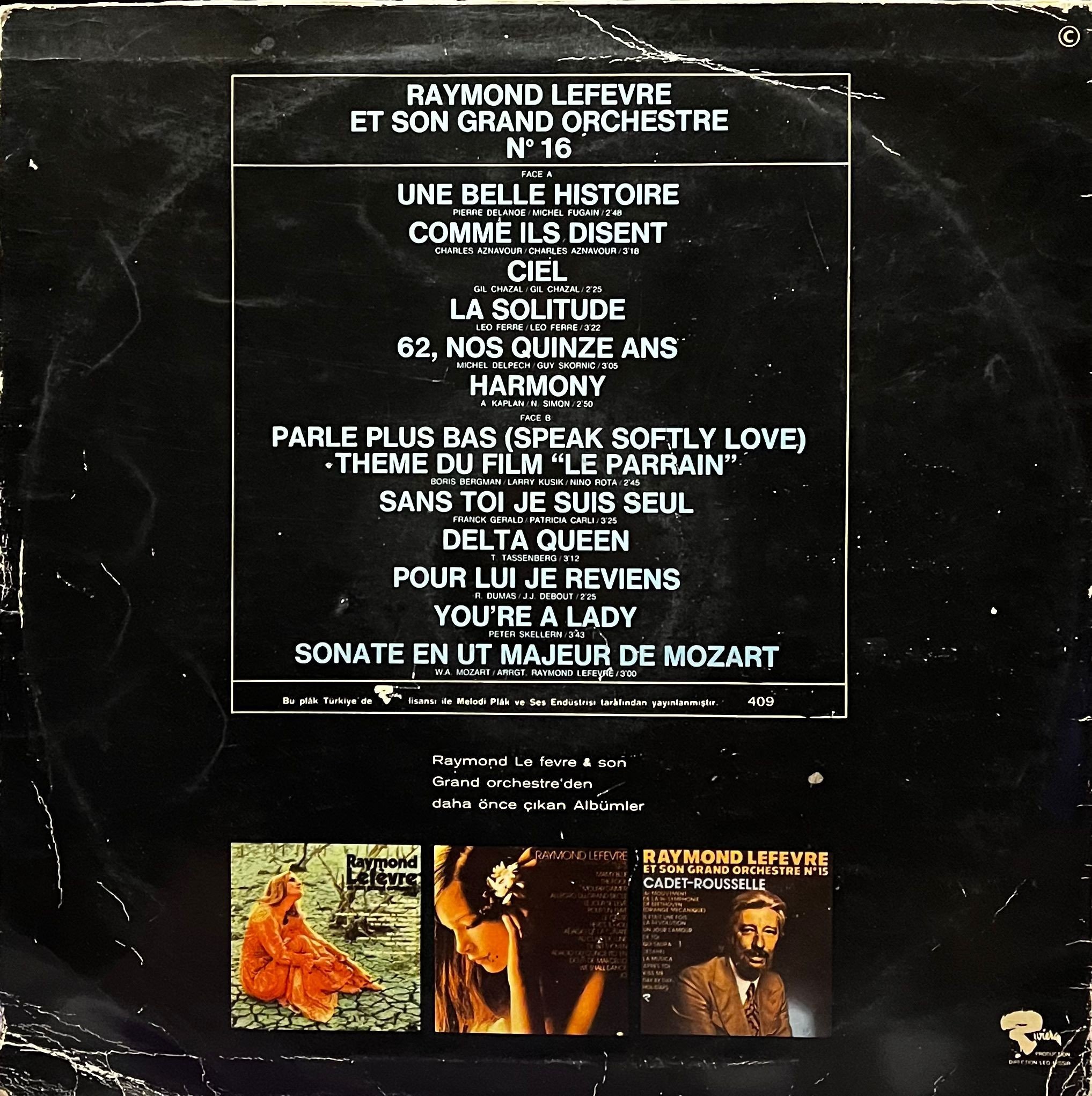 Raymond Lefevre et Son Grand Orchestre – N°16