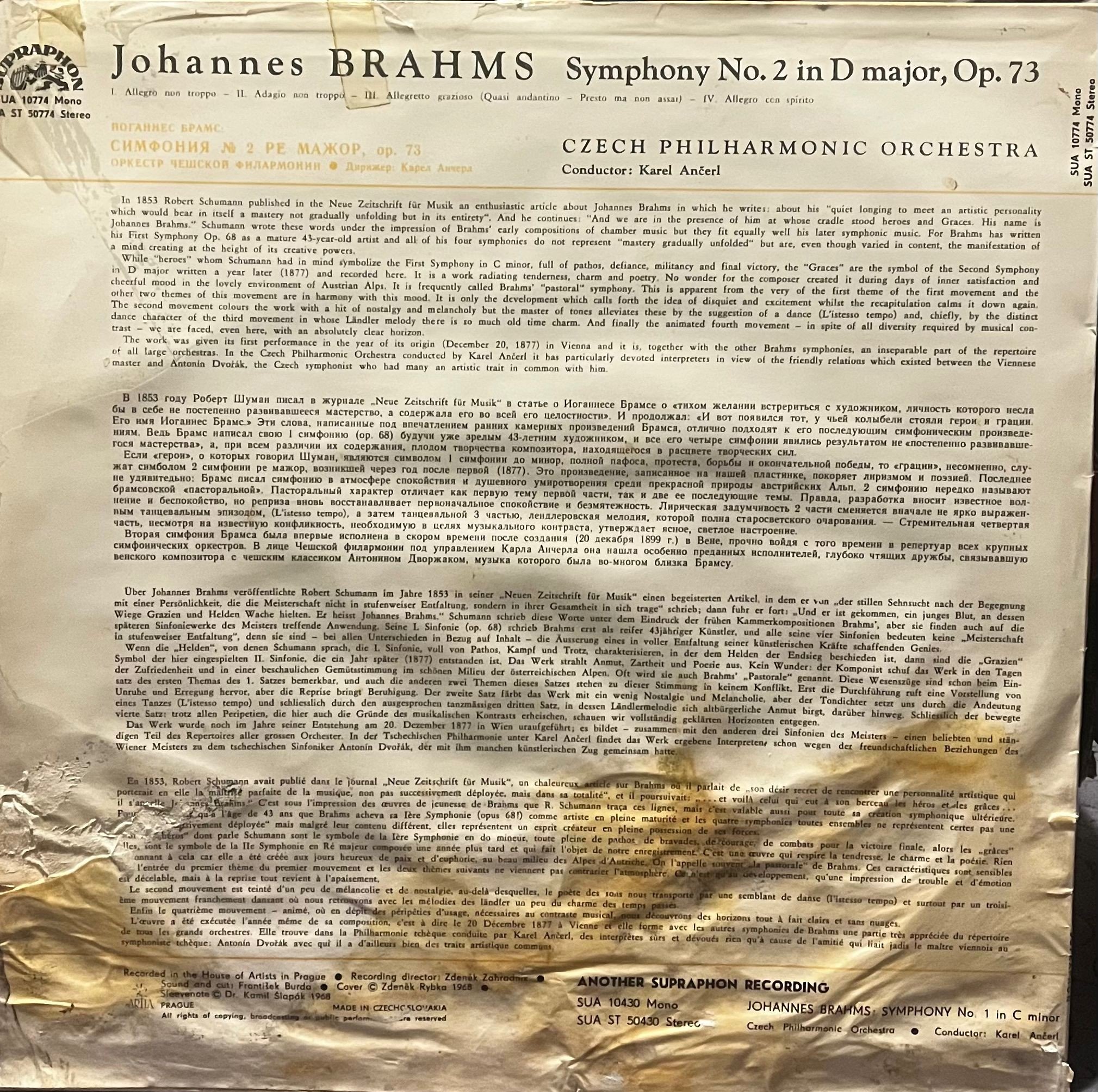 Symphony No. 2 in D Major, Op. 73