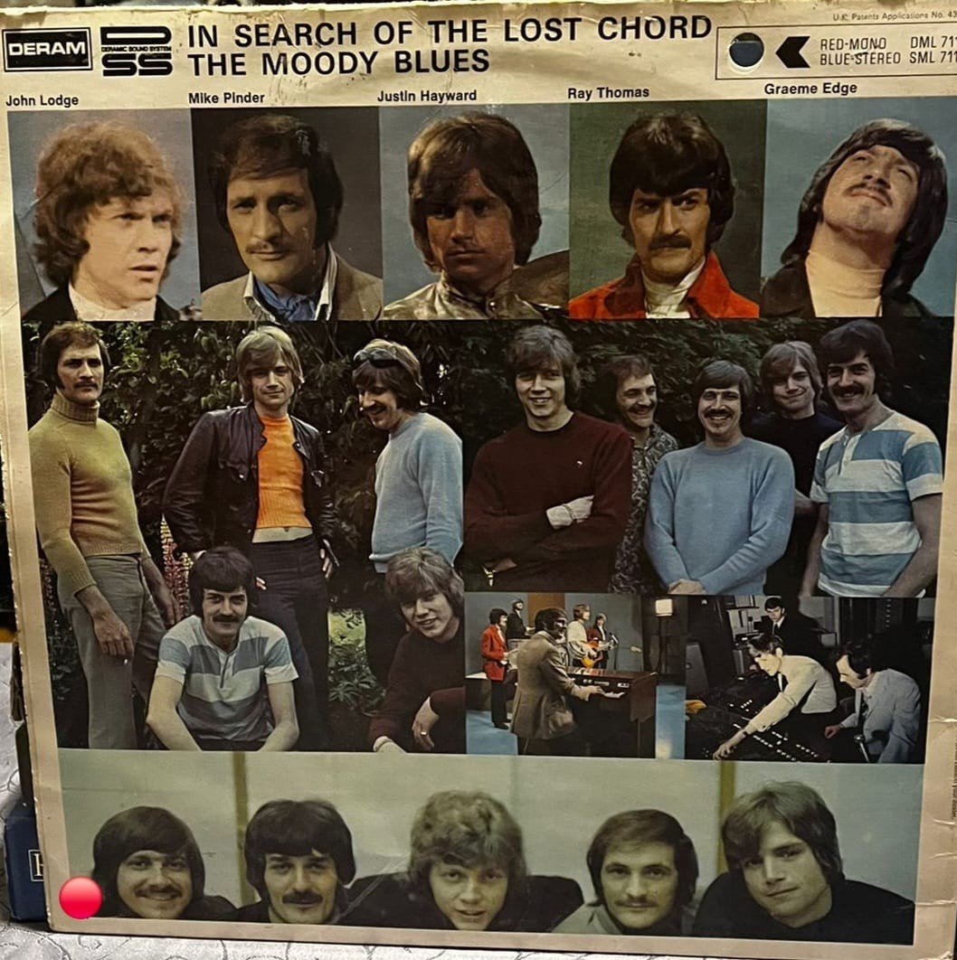 The Moody Blues – In Search of the Lost Chord (Deram, 1968, katalog no: DML 711 [mono] / SML 711 [stereo])