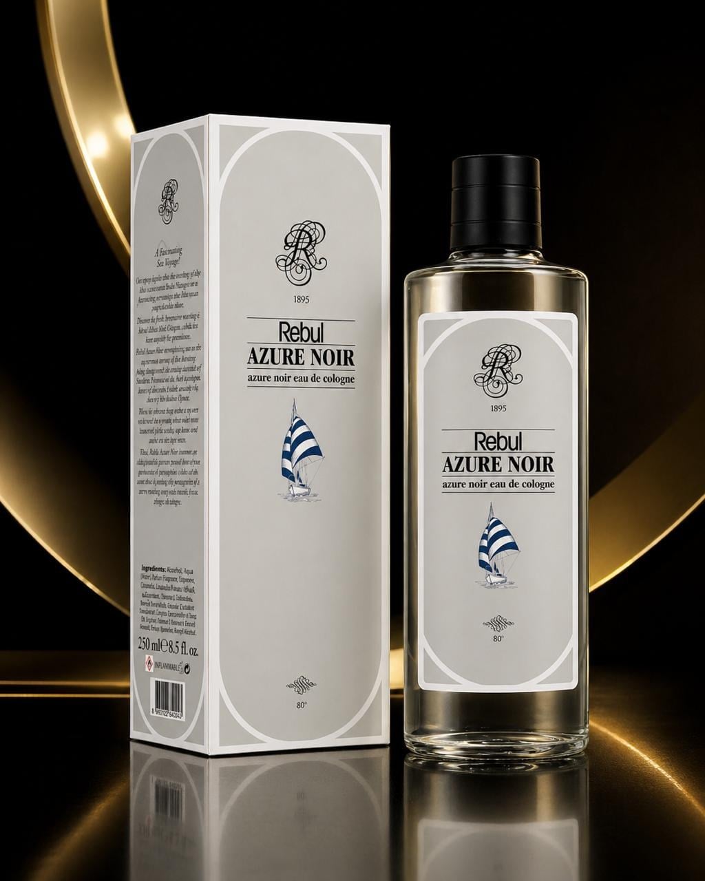 Rebul Azure Noir Kolonya 250 ml