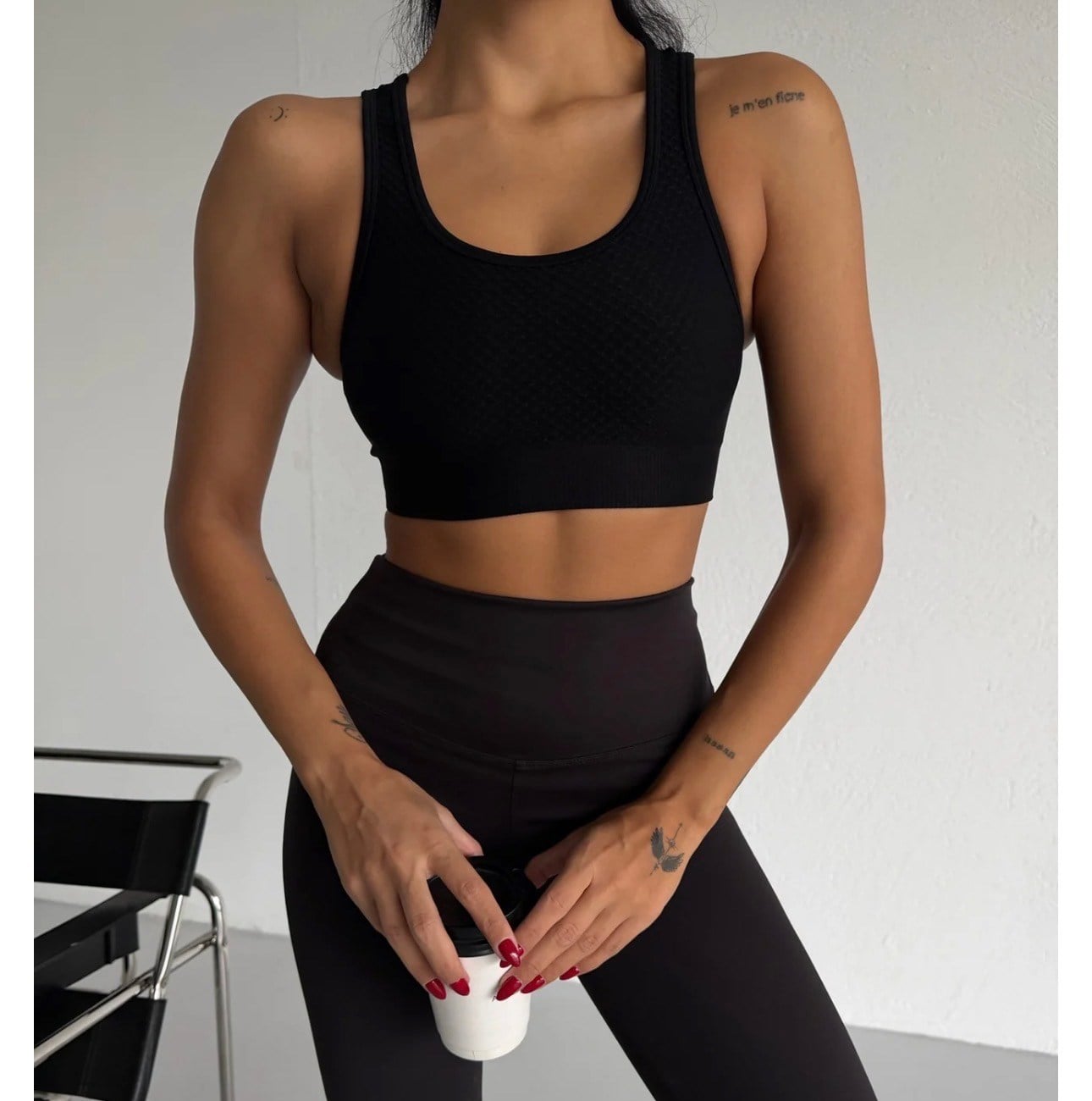OYSHO BRALET ATLET SİYAH