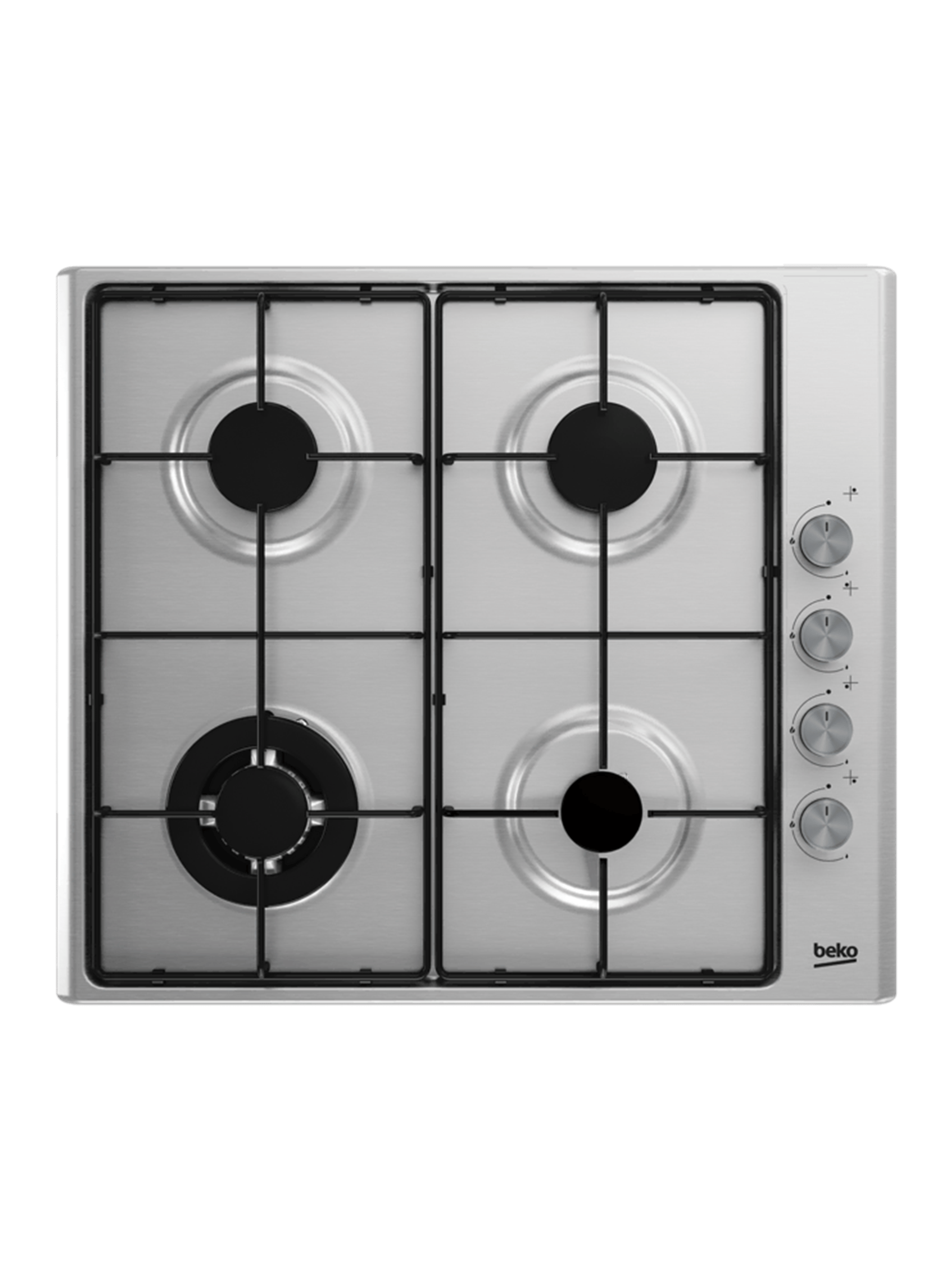 AOMW 64160 DI Gazlı Inoks Metal Tablalı Ocaklar