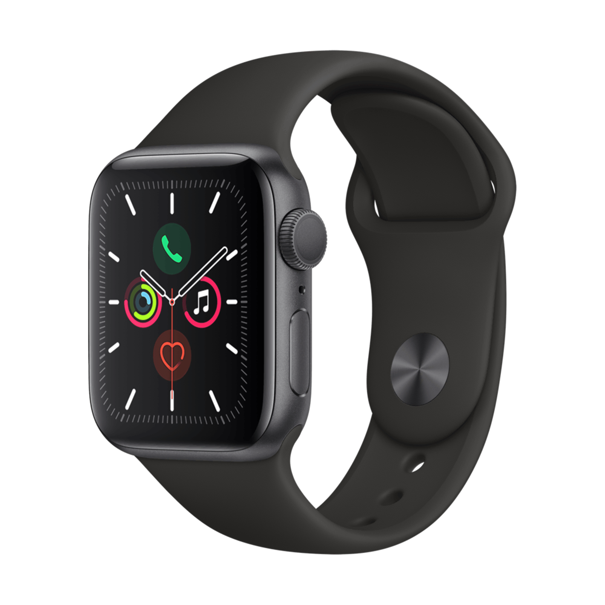 APPLE W S5 40 SG AL Case- Black bnd Apple Watch