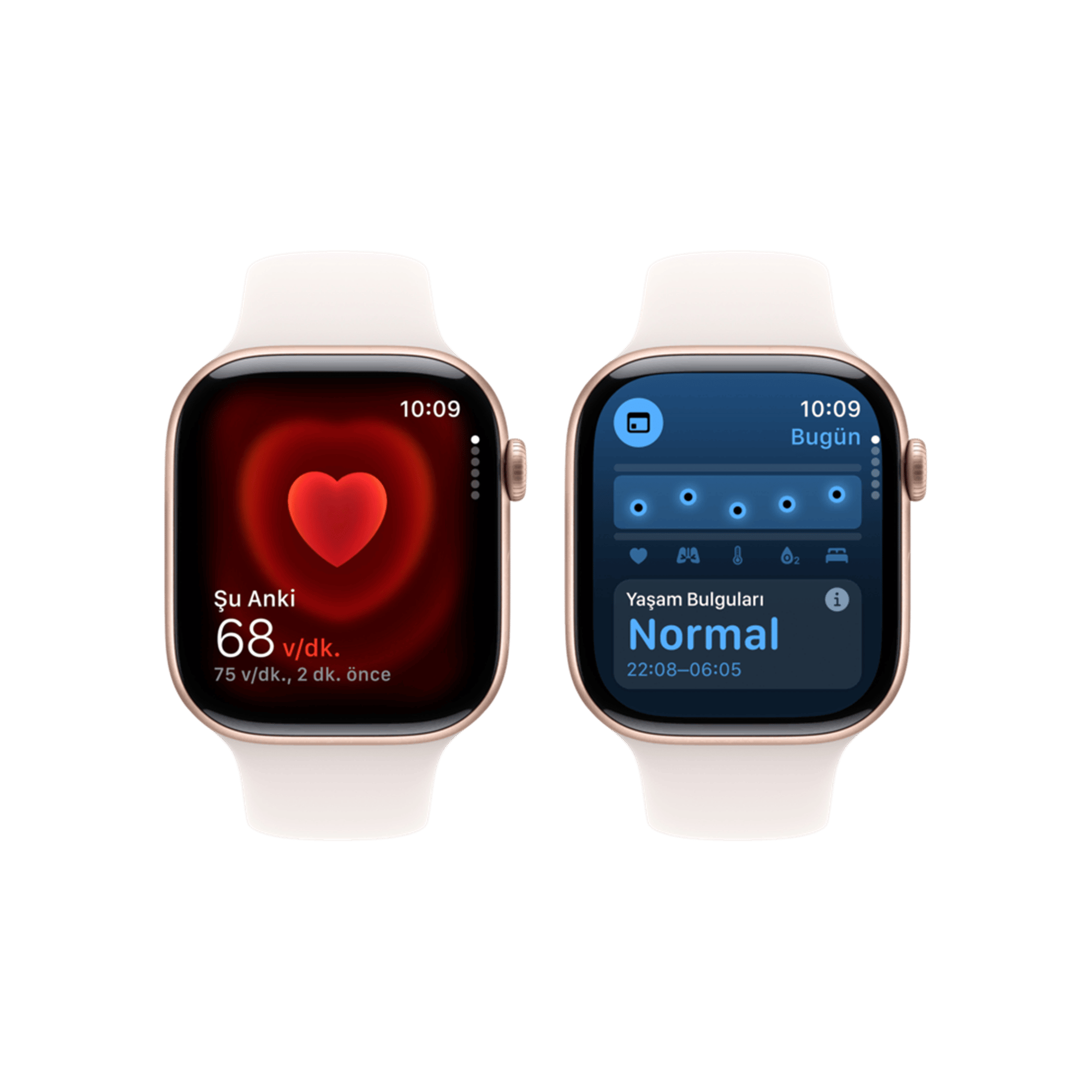 Apple Watch 10 GPS 42mm Altın S. SB-S/M Akıllı Saat