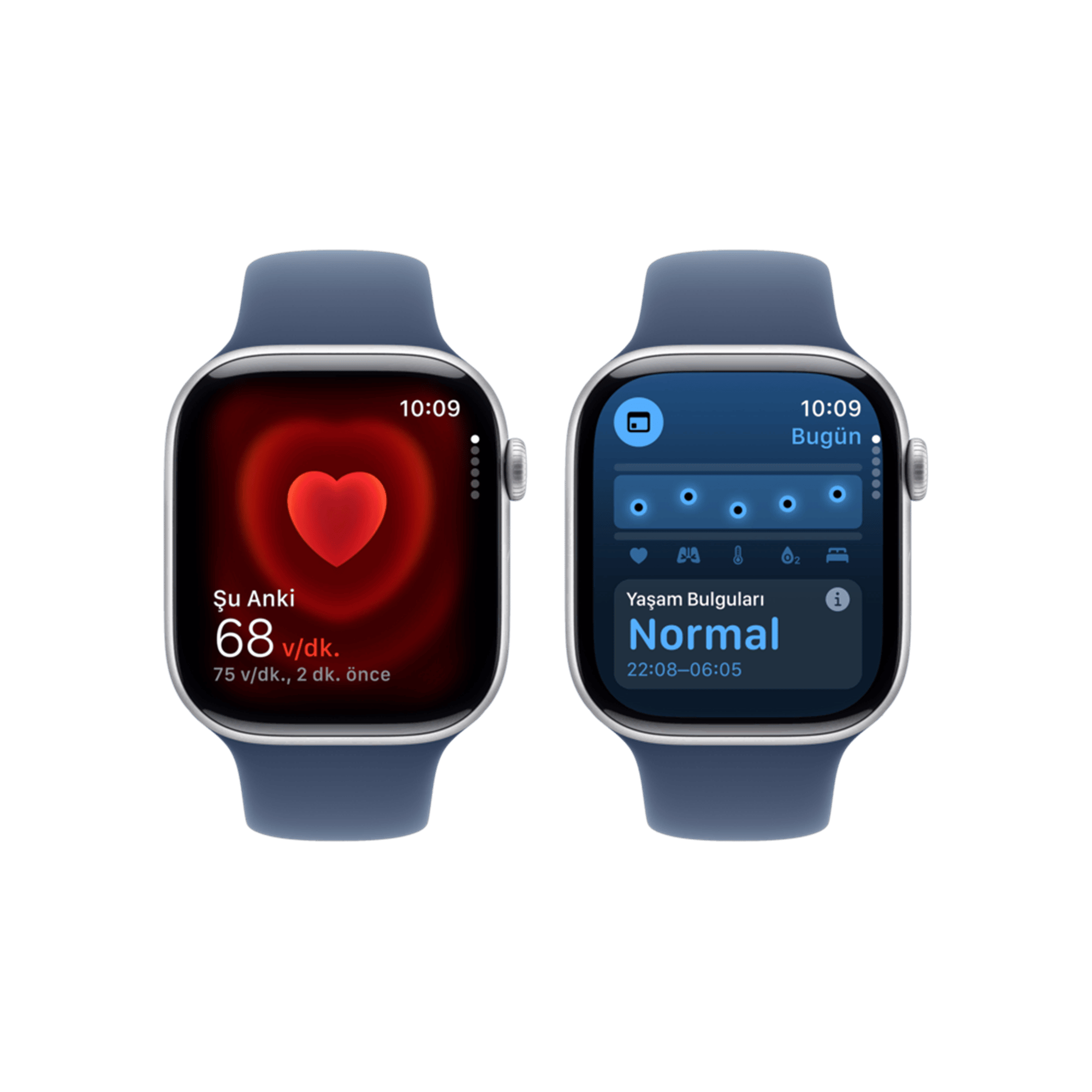 Apple Watch 10 GPS 46mm Gümüş SB-M/L Akıllı Saat