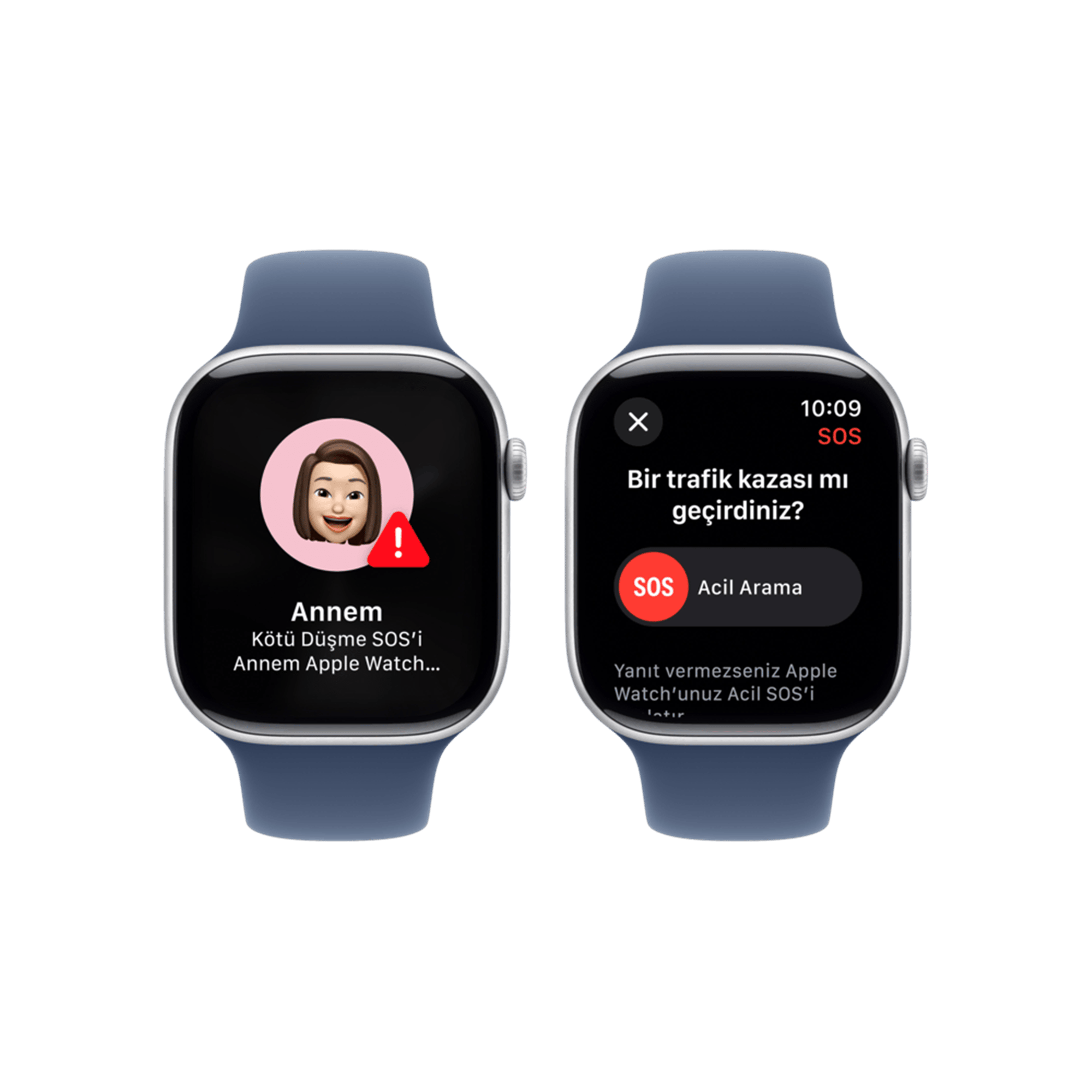 Apple Watch 10 GPS 46mm Gümüş SB-M/L Akıllı Saat