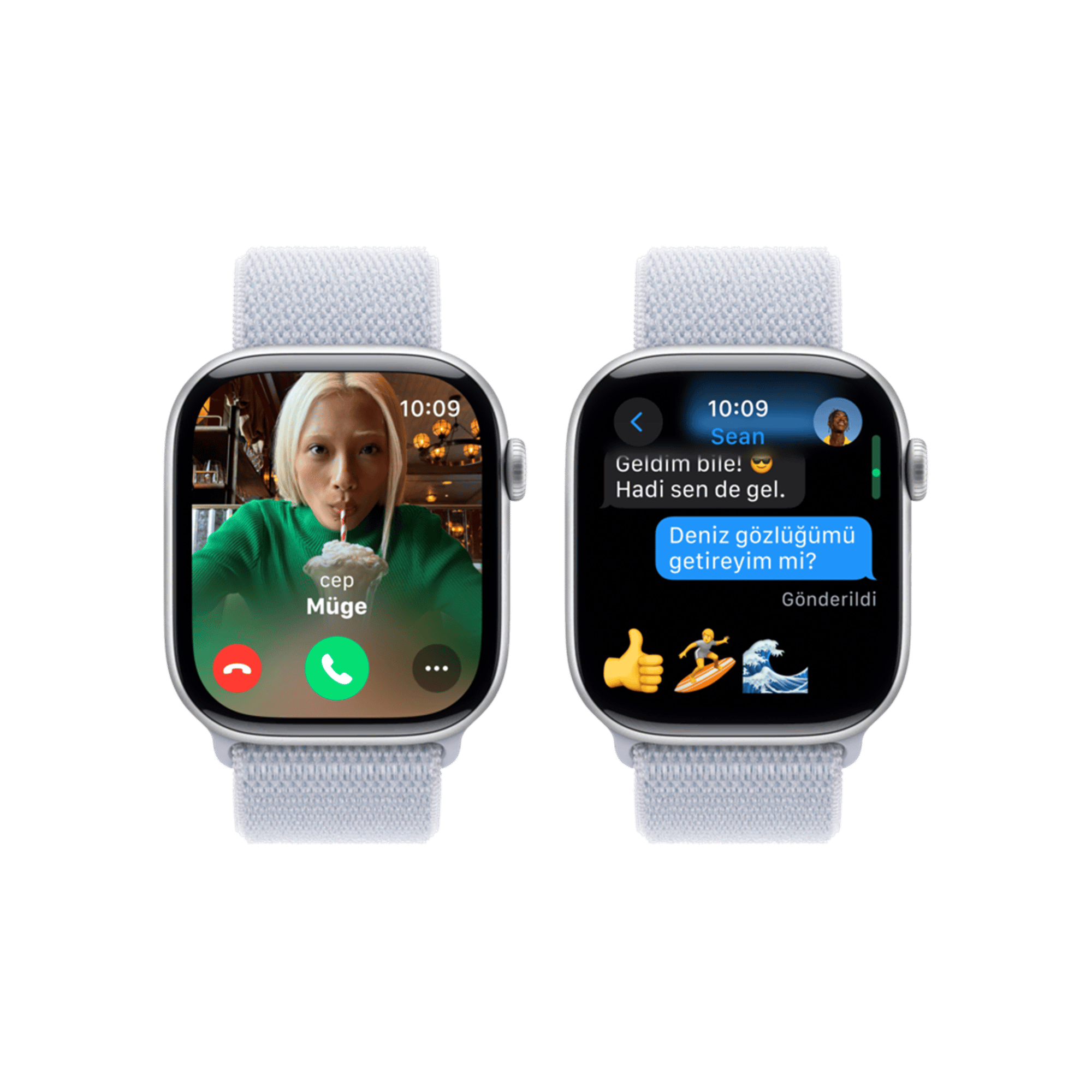 Apple Watch 10 GPS 46mm Gümüş SL Akıllı Saat