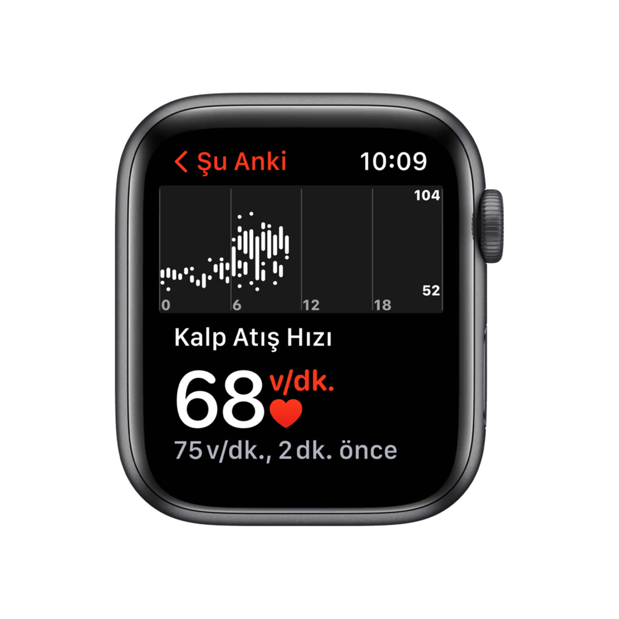 Apple Watch Nike SE GPS 44mm Uzay Grisi Giyilebilir Teknoloji