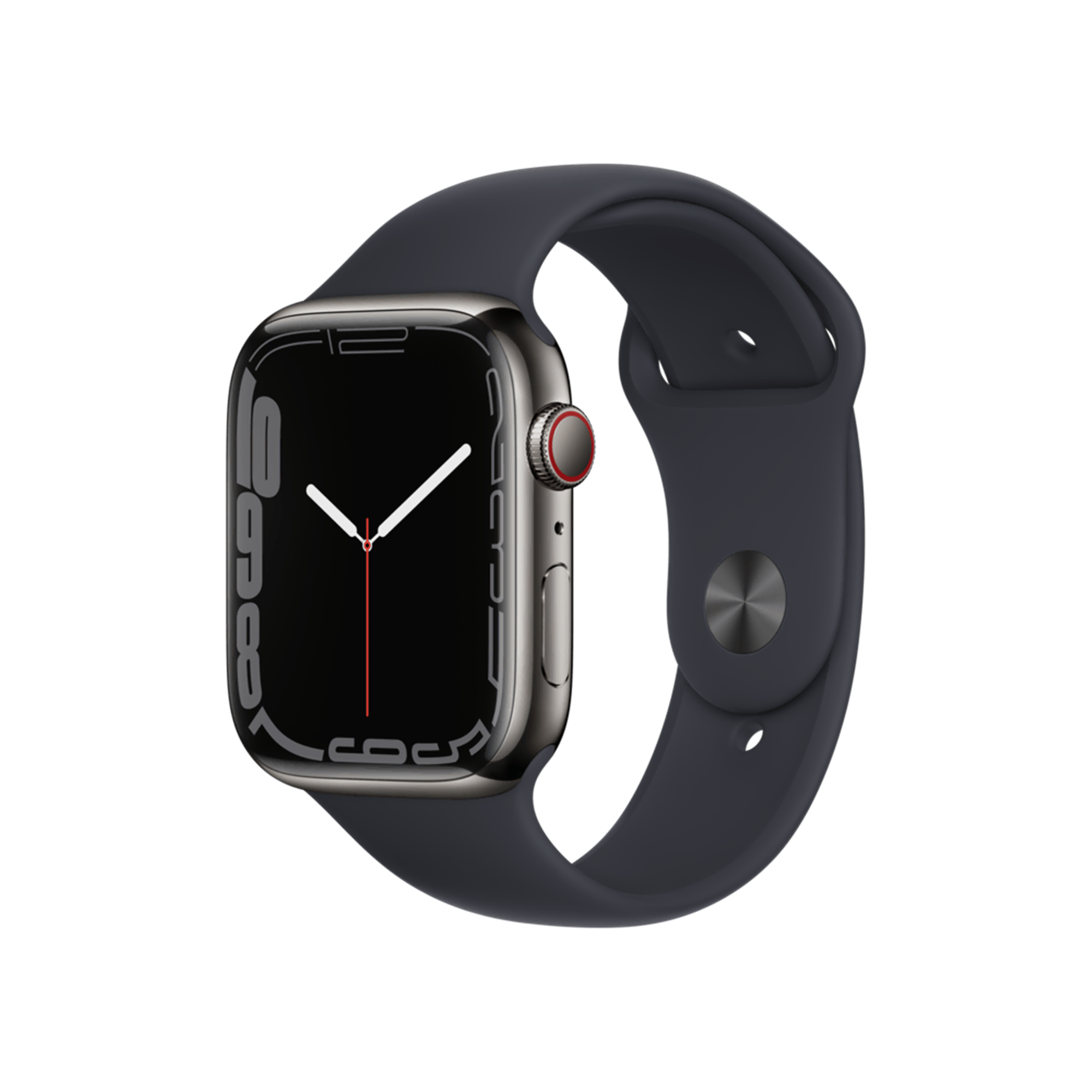 Apple Watch S7 Cellular 45 Grafit-Milano Giyilebilir Teknoloji