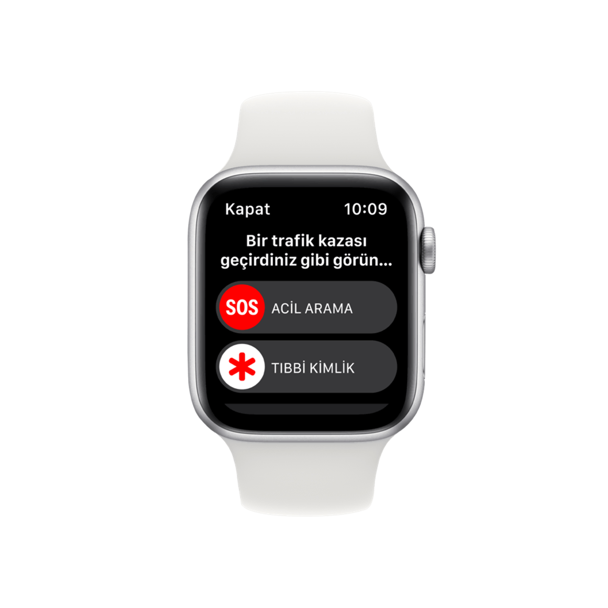 Apple Watch SE 2. Nesil, 44mm Gümüş Akıllı Saat