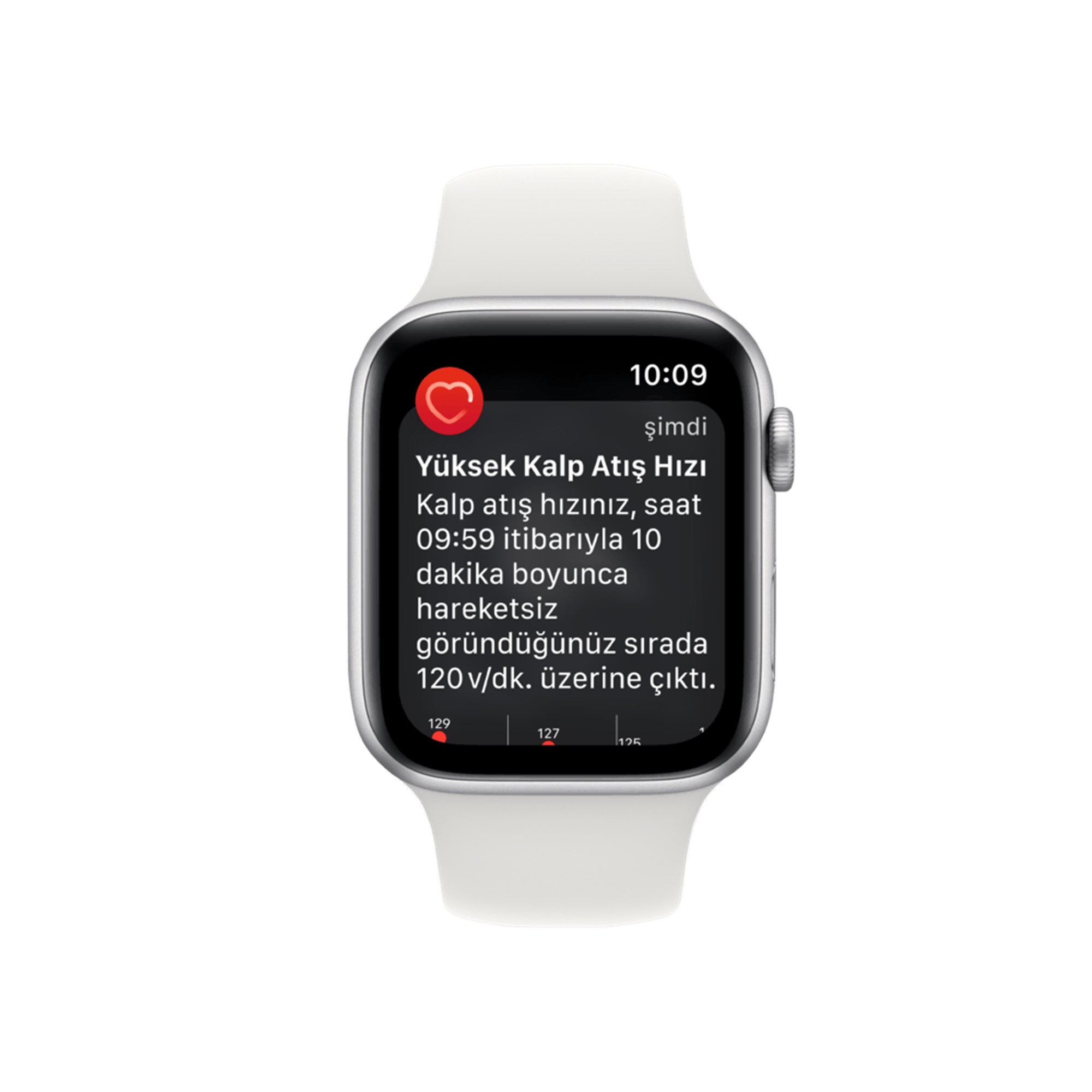 Apple Watch SE 2. Nesil, 44mm Gümüş Akıllı Saat