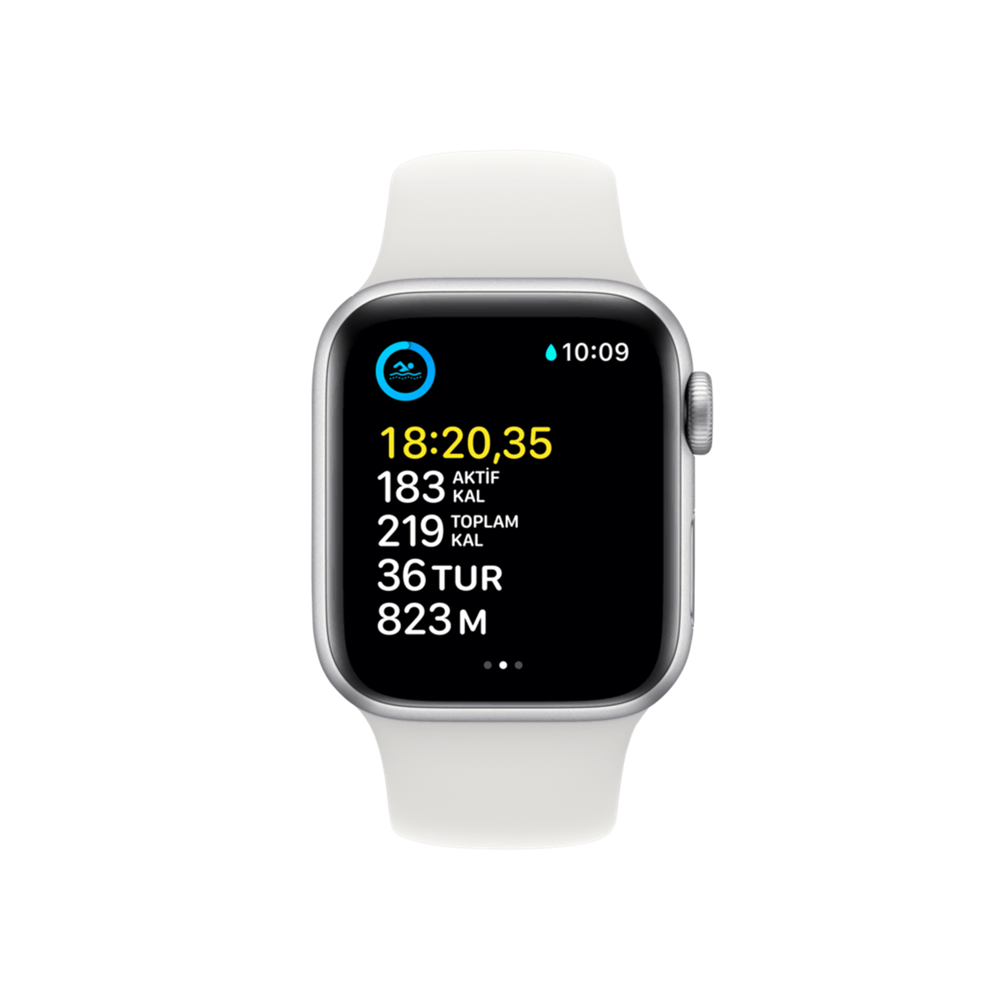 Apple Watch SE 2. Nesil, 40mm Gümüş Akıllı Saat