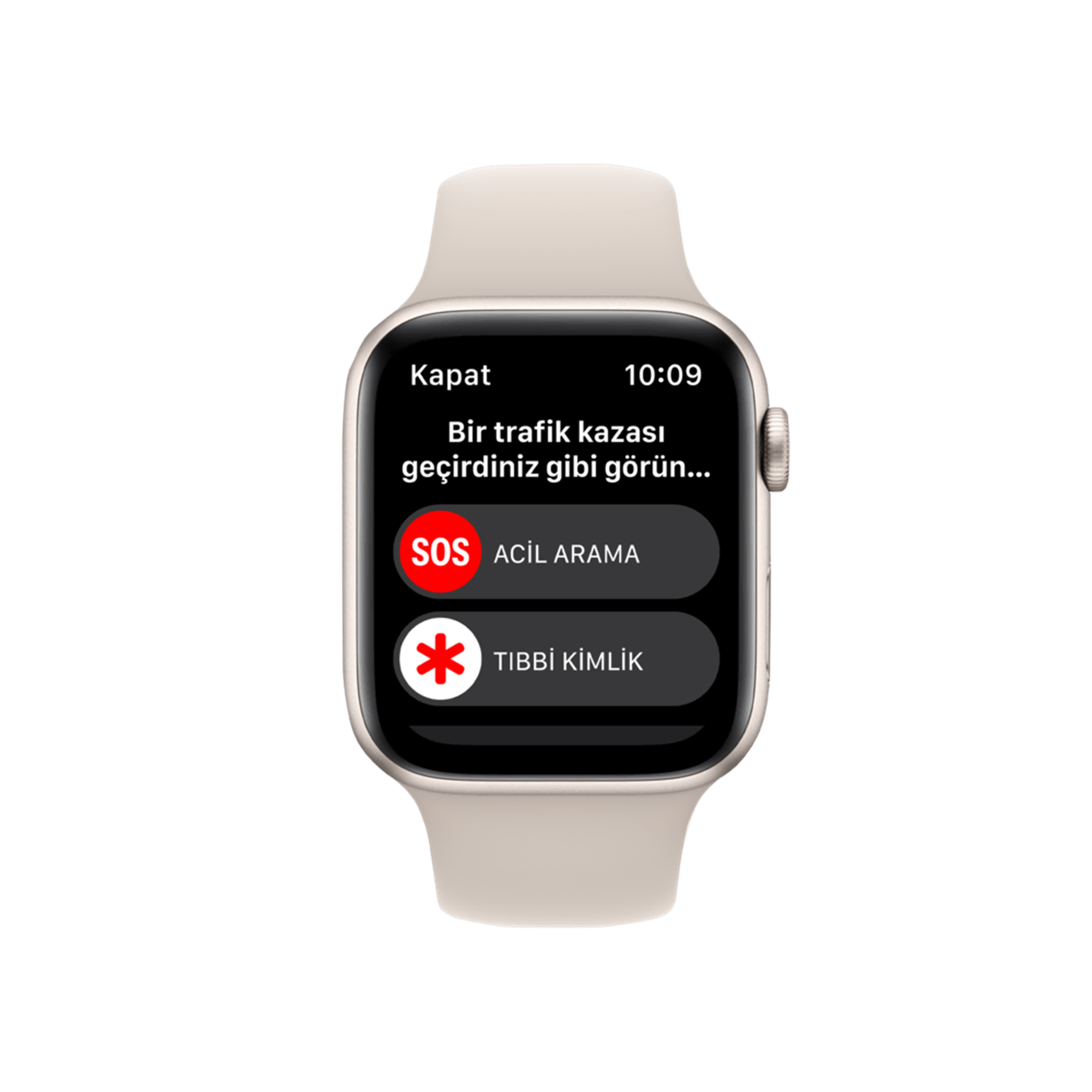 Apple Watch SE 2. Nesil, 44mm Yıldız Işığı Akıllı Saat