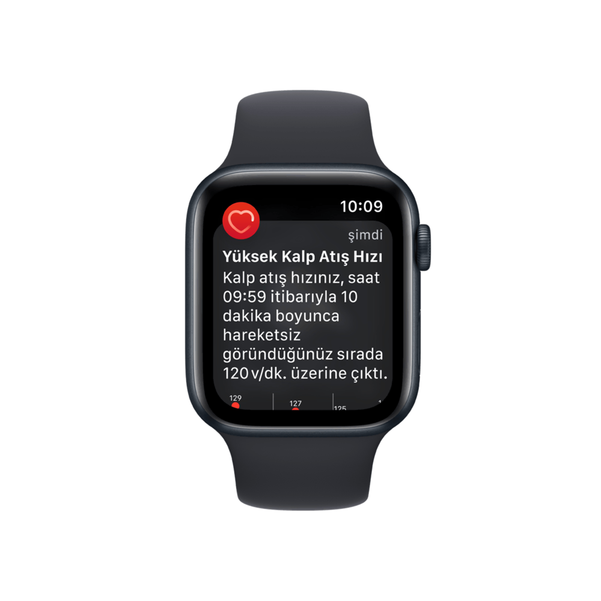 Apple Watch SE, 44mm Gece Yarısı Yeni Akıllı Saat
