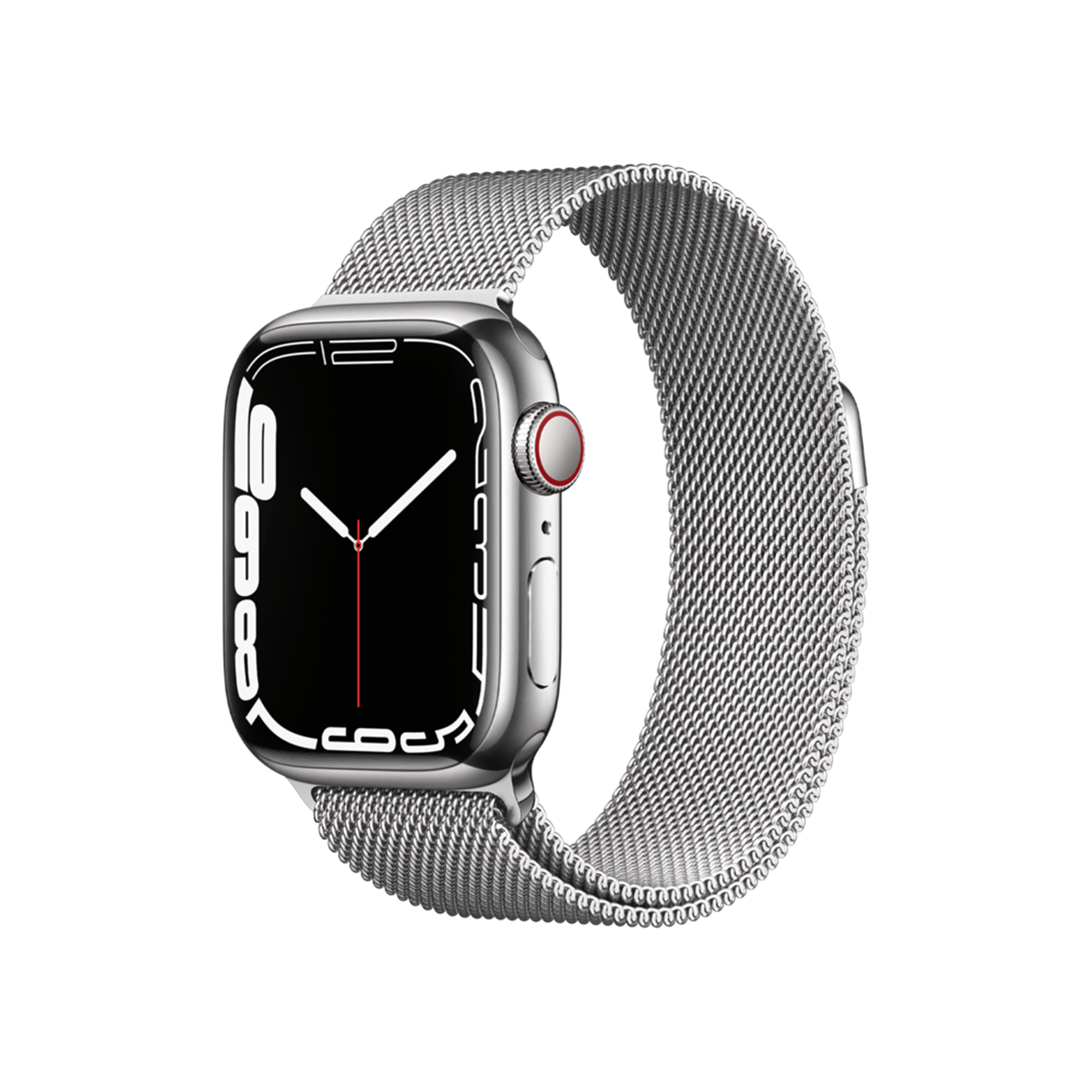 Apple Watch Series 7 Cellular 41mm Gümüş Giyilebilir Teknoloji