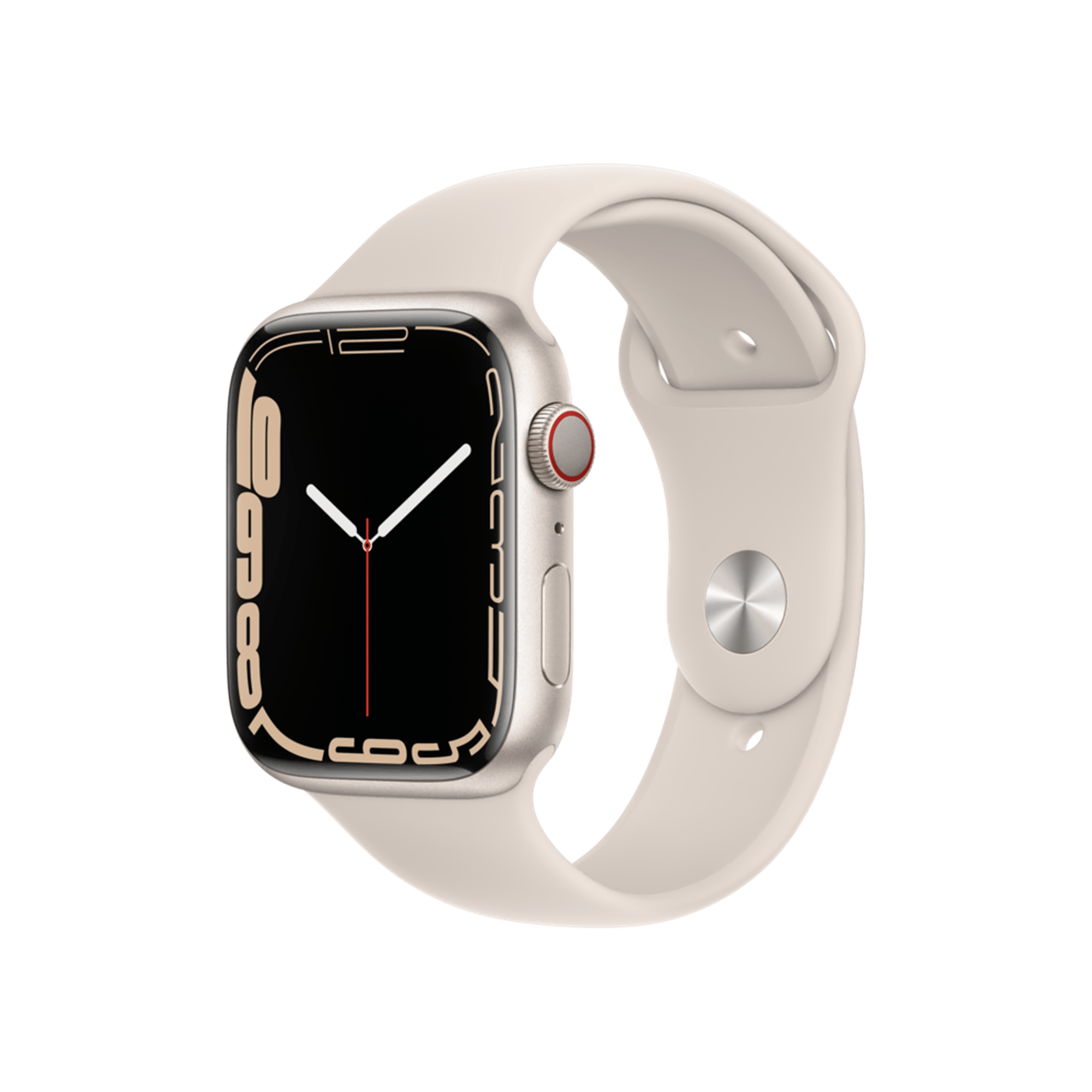 Apple Watch Series 7 Cellular 45mm Beyaz Giyilebilir Teknoloji