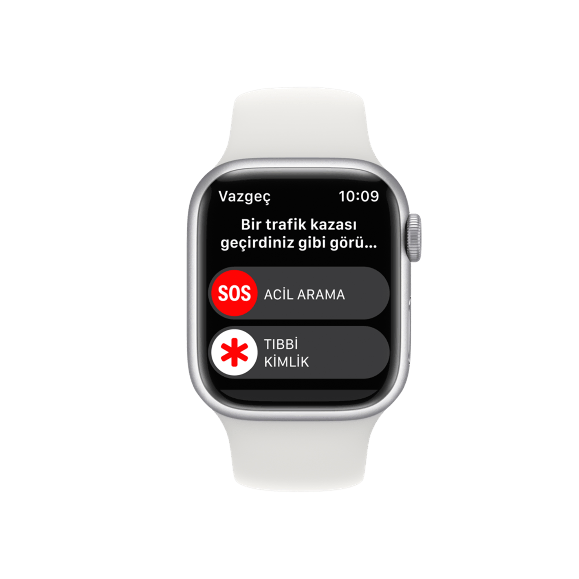 Apple Watch Series 8, 41mm Gümüş Akıllı Saat
