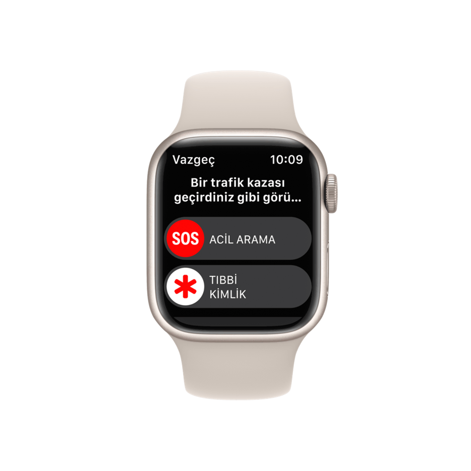 Apple Watch Series 8, 41mm Yıldız Işığı Akıllı Saat