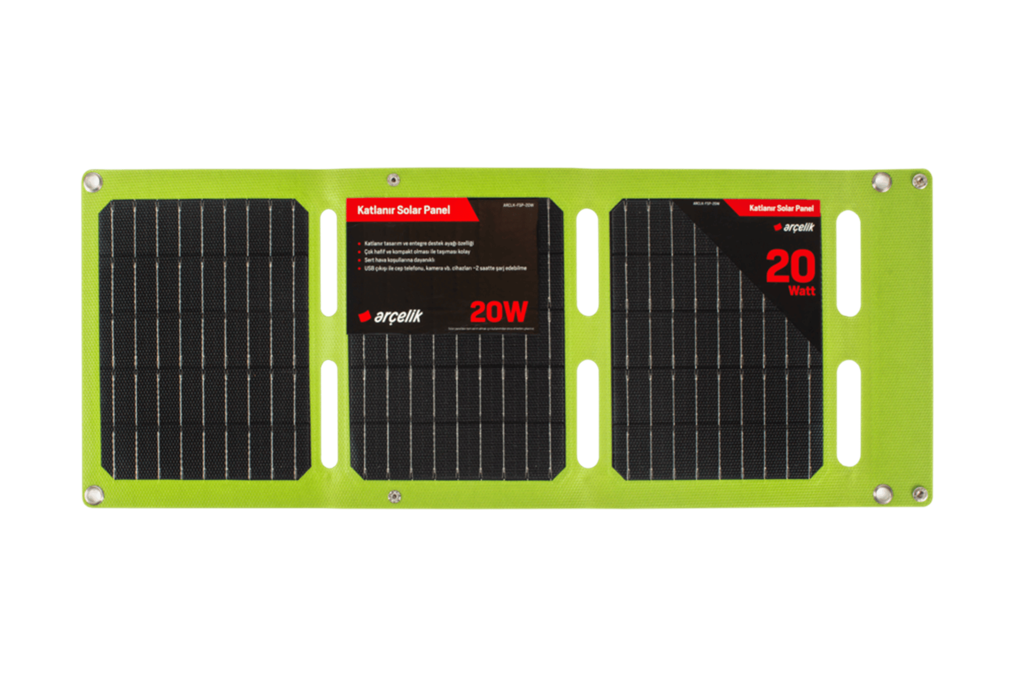 ARCLK-FSP-20W Taşınabilir Güneş Paneli