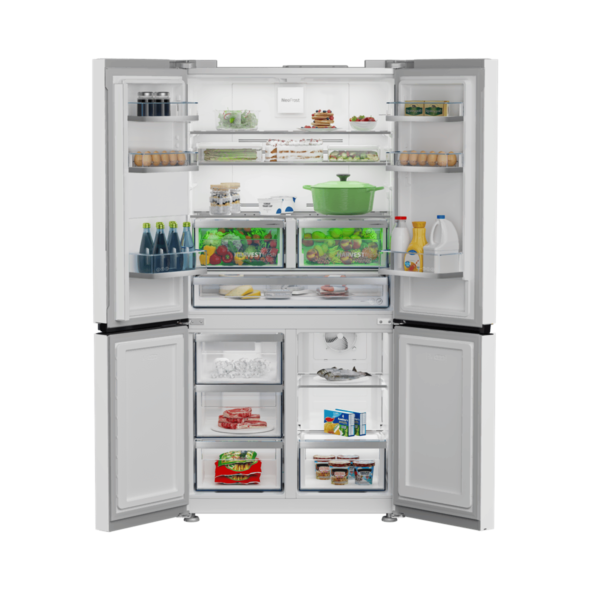 Beko 191572 EBS Gardırop Tipi No Frost Buzdolabı