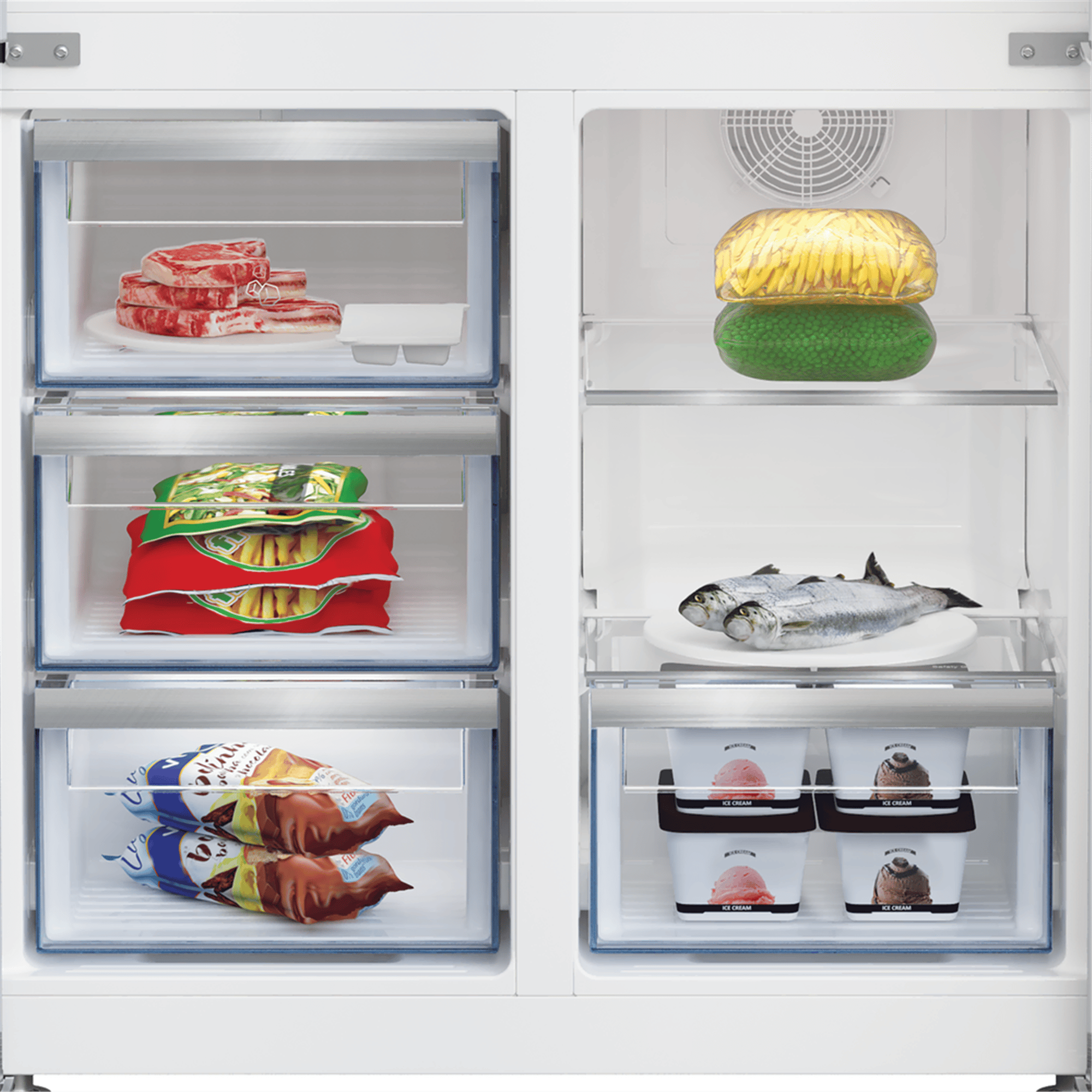 Beko 191572 EI Gardırop Tipi No Frost Buzdolabı