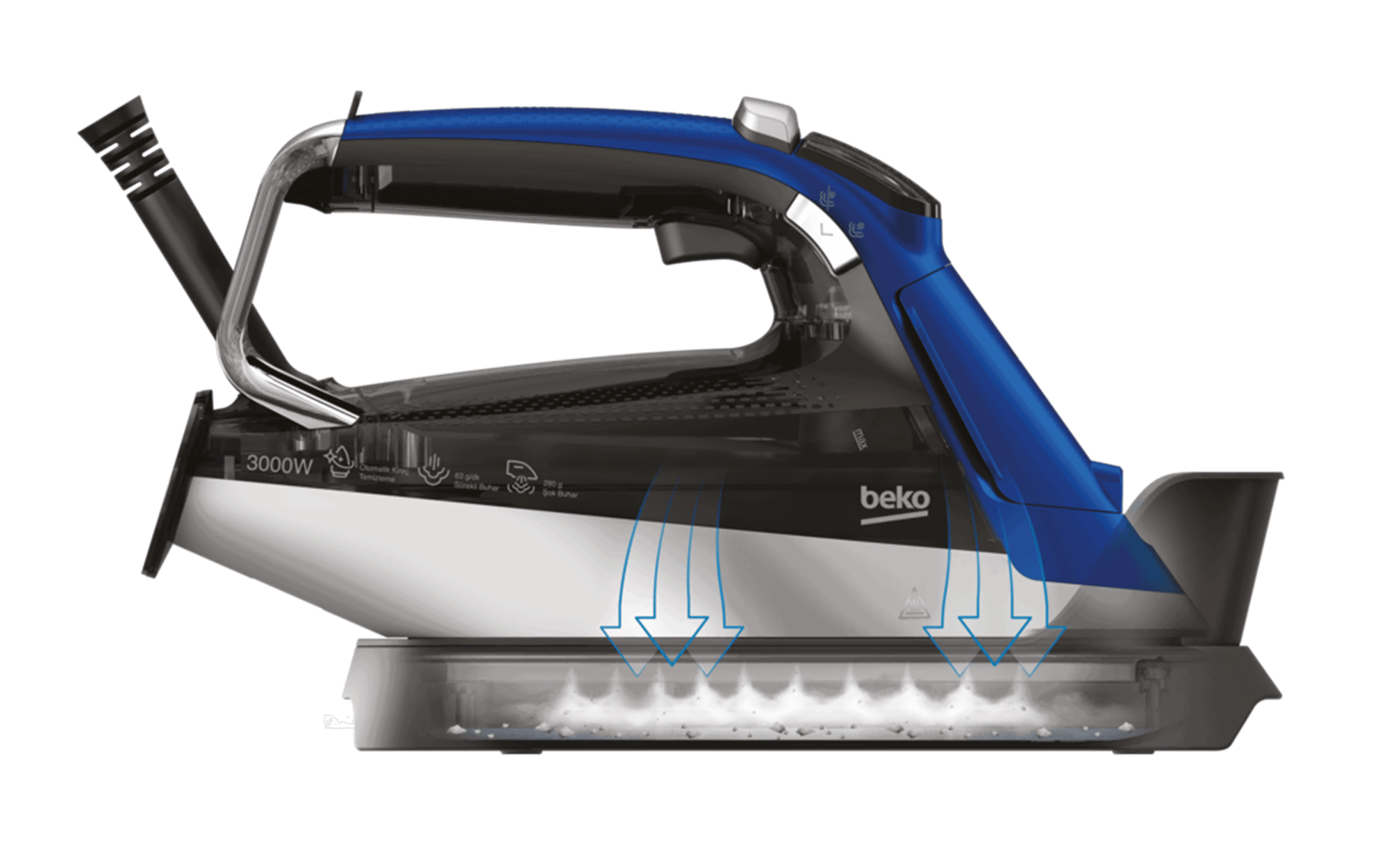 Beko ActiPress® Expert BEU 8030 D Buharlı Ütü