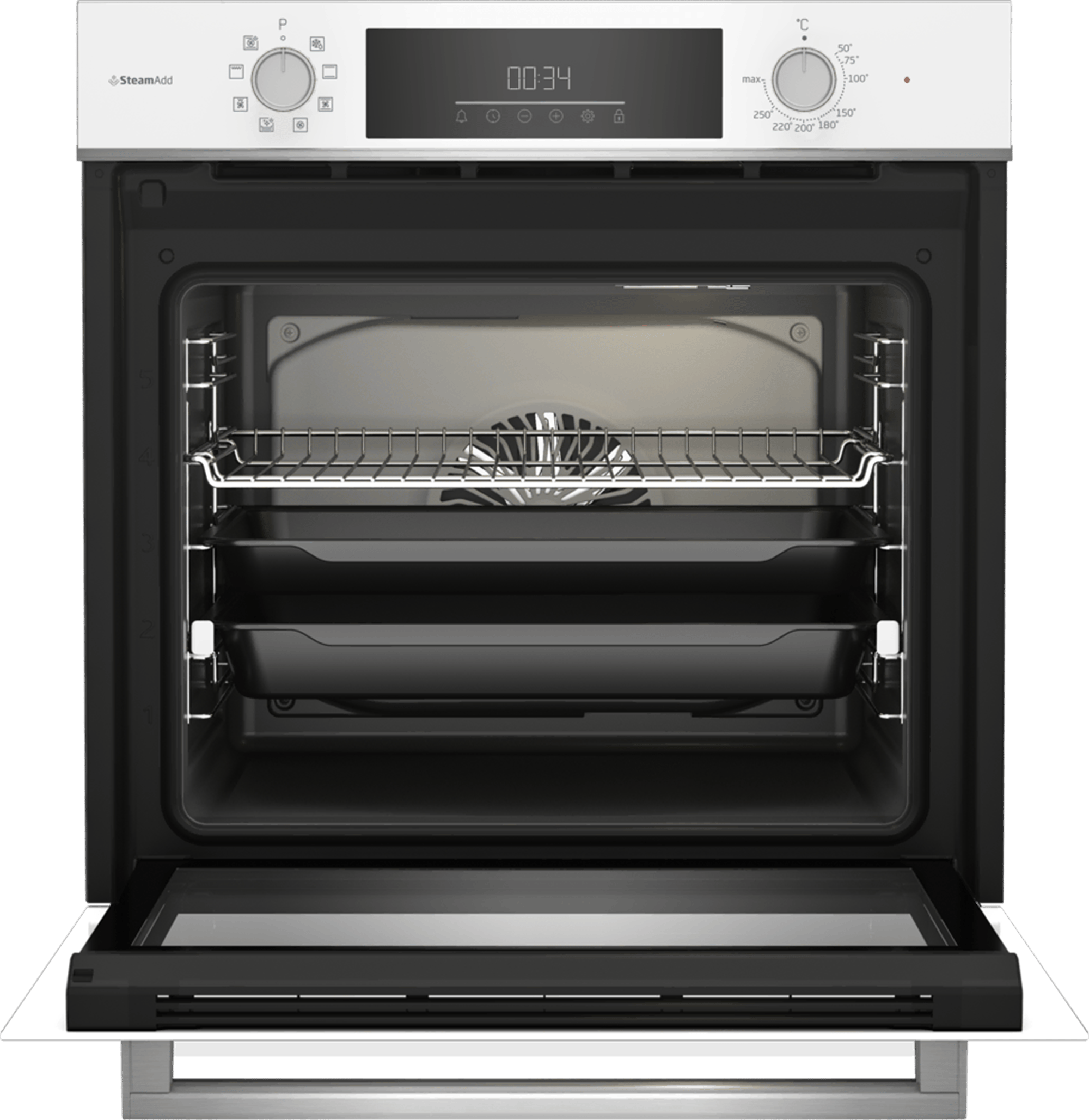 Beko Bfc 431 B Beyaz Buhar Destekli Fırın