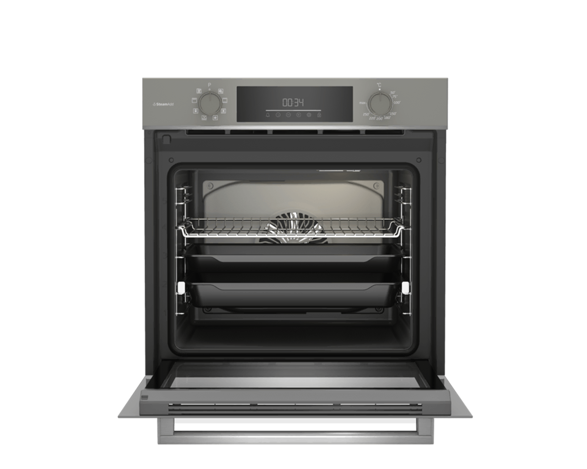 Beko BFC 431 G Gri Buhar Destekli Fırın