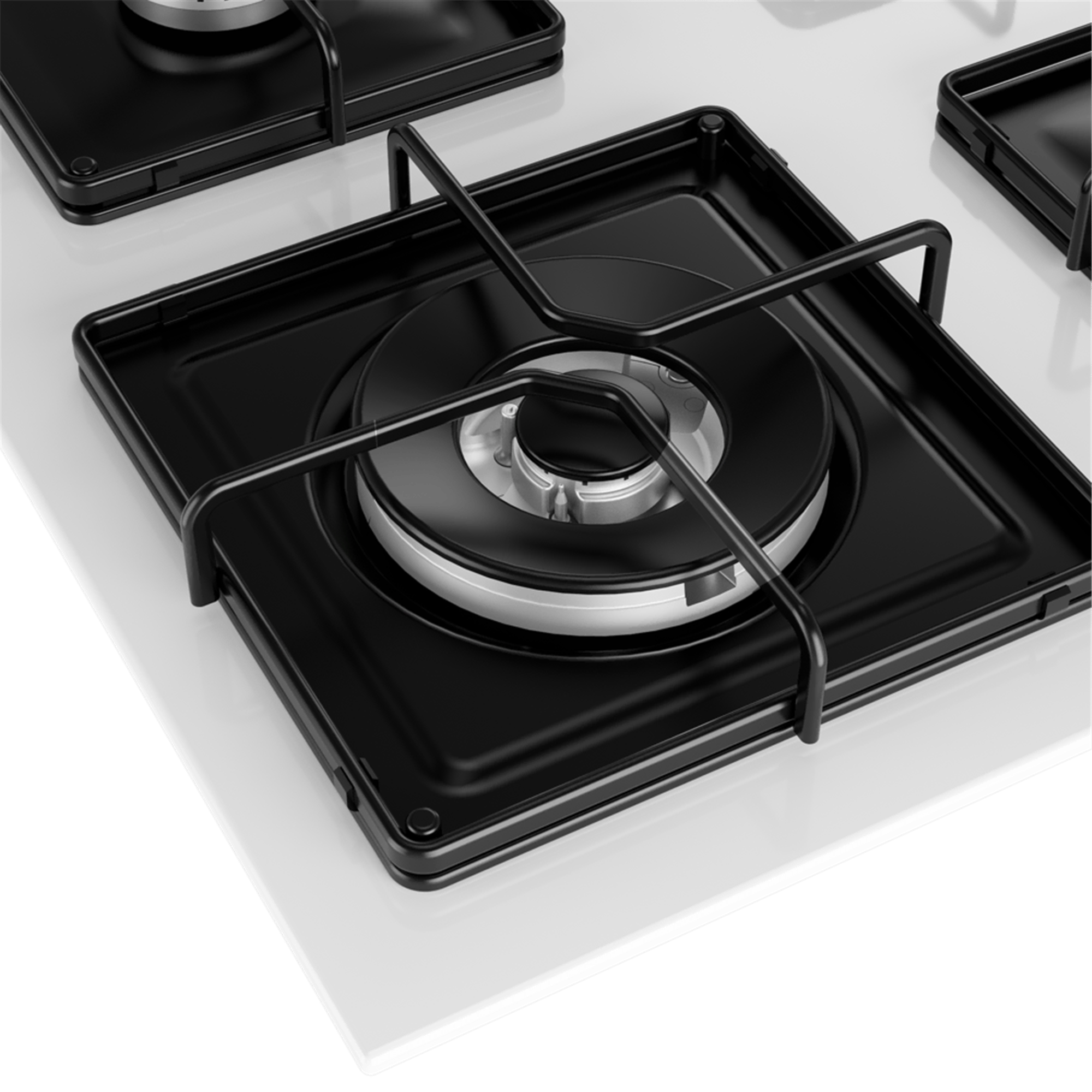 Beko BOCD K 6510 EWB Wok Gözlü Cam Ankastre Ocak