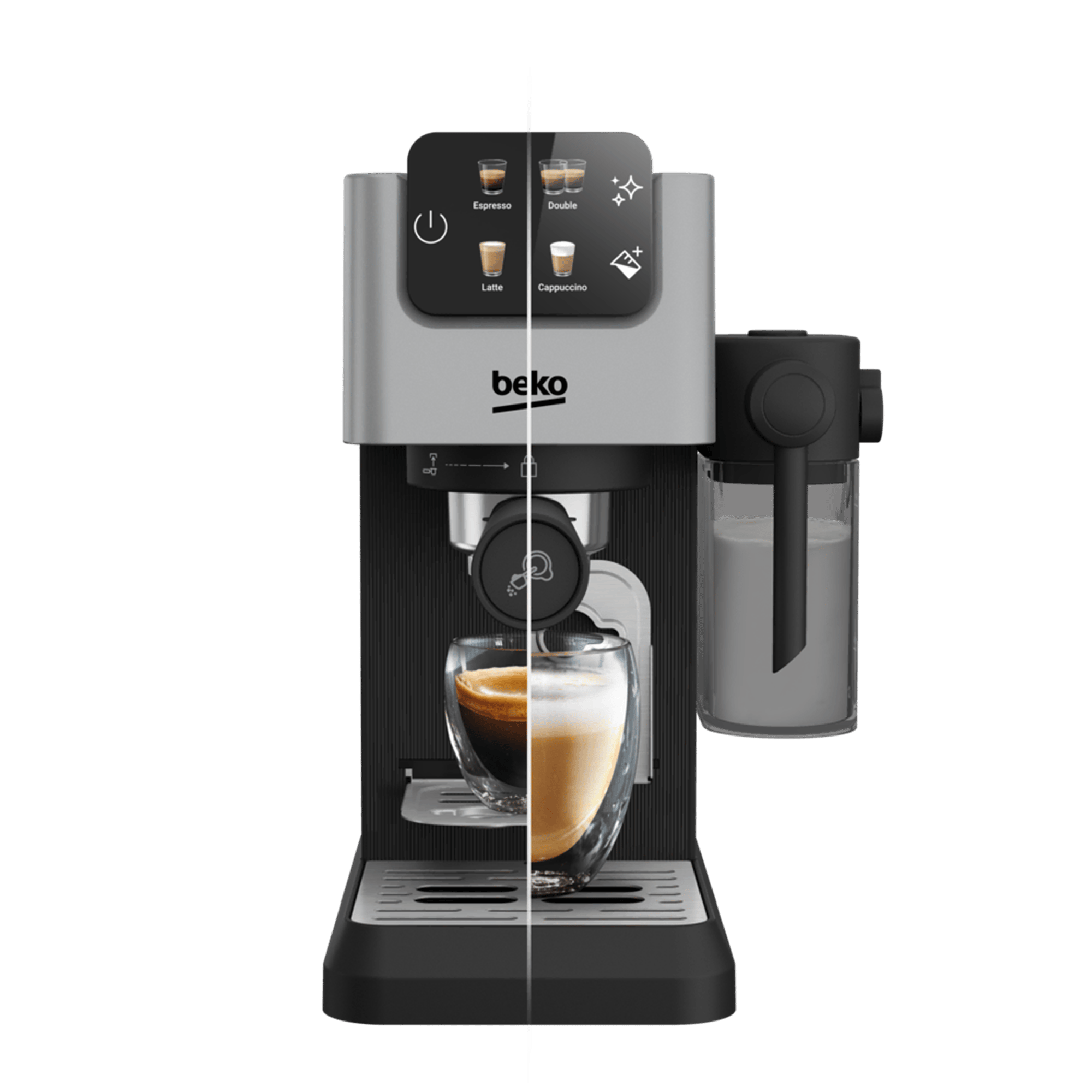 Beko CEP 6464 X CaffeExperto Kapsüllü Yarı Otomatik Espresso Makinesi