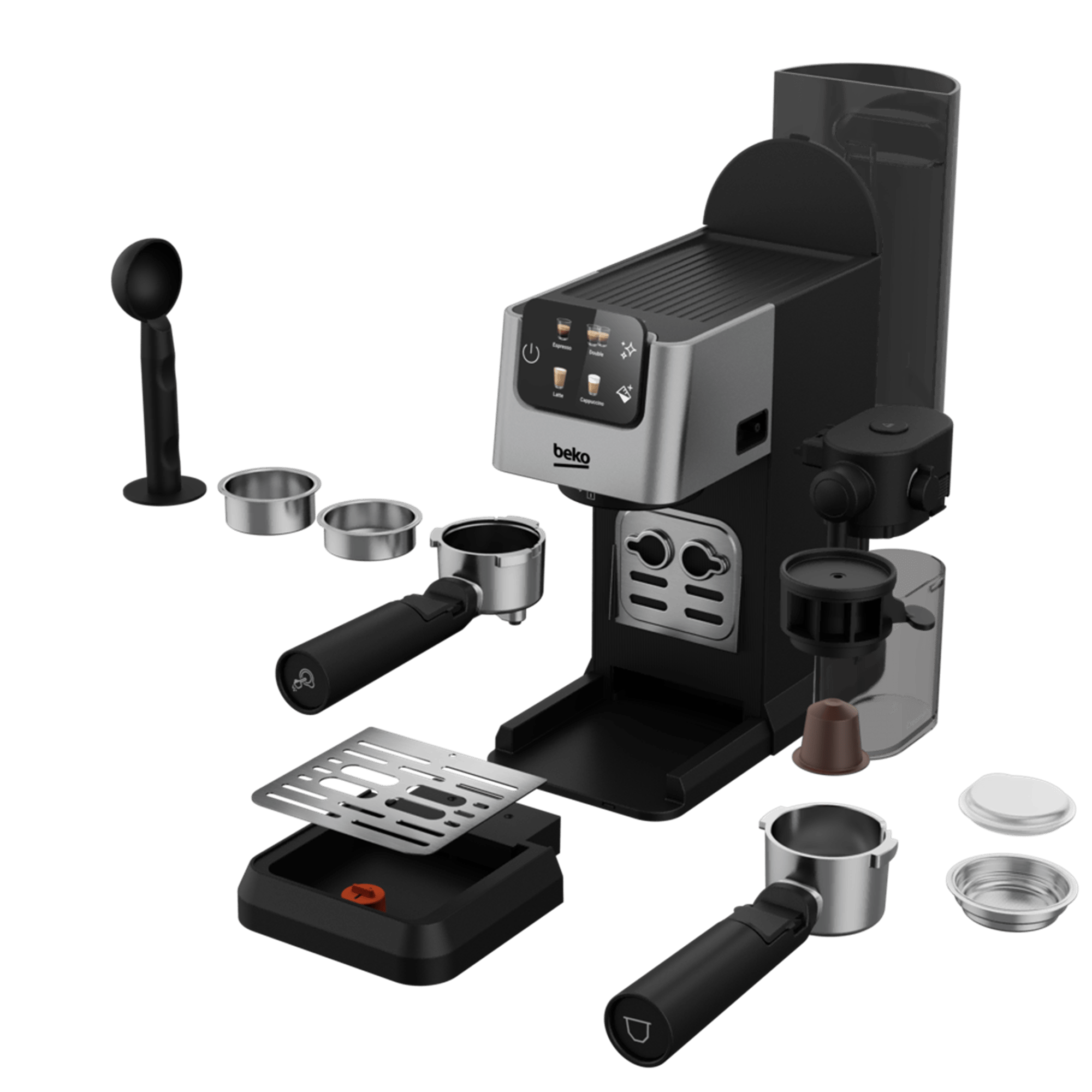 Beko CEP 6464 X CaffeExperto Kapsüllü Yarı Otomatik Espresso Makinesi