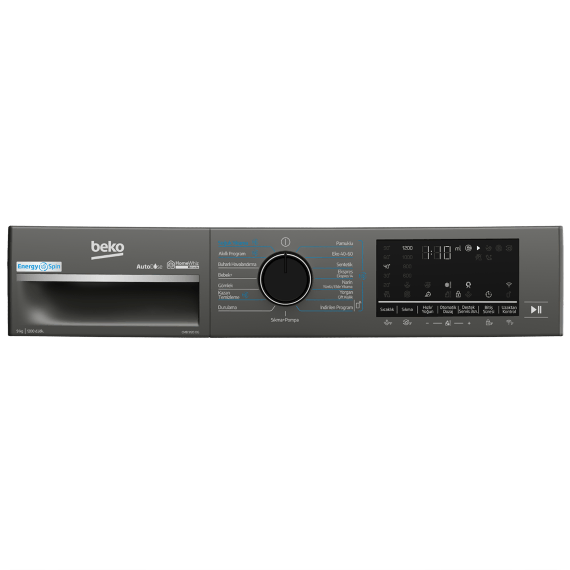 Beko CMB 9120 OG 9 Kg Çamaşır Makinesi