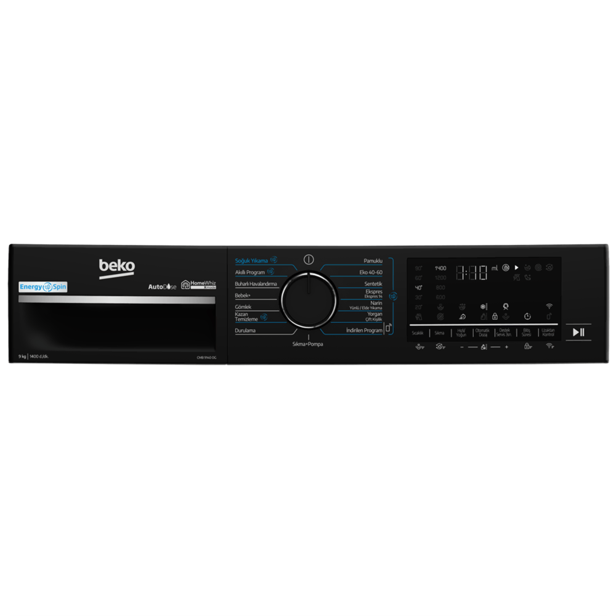 Beko CMB 9140 OG 9 Kg Çamaşır Makinesi