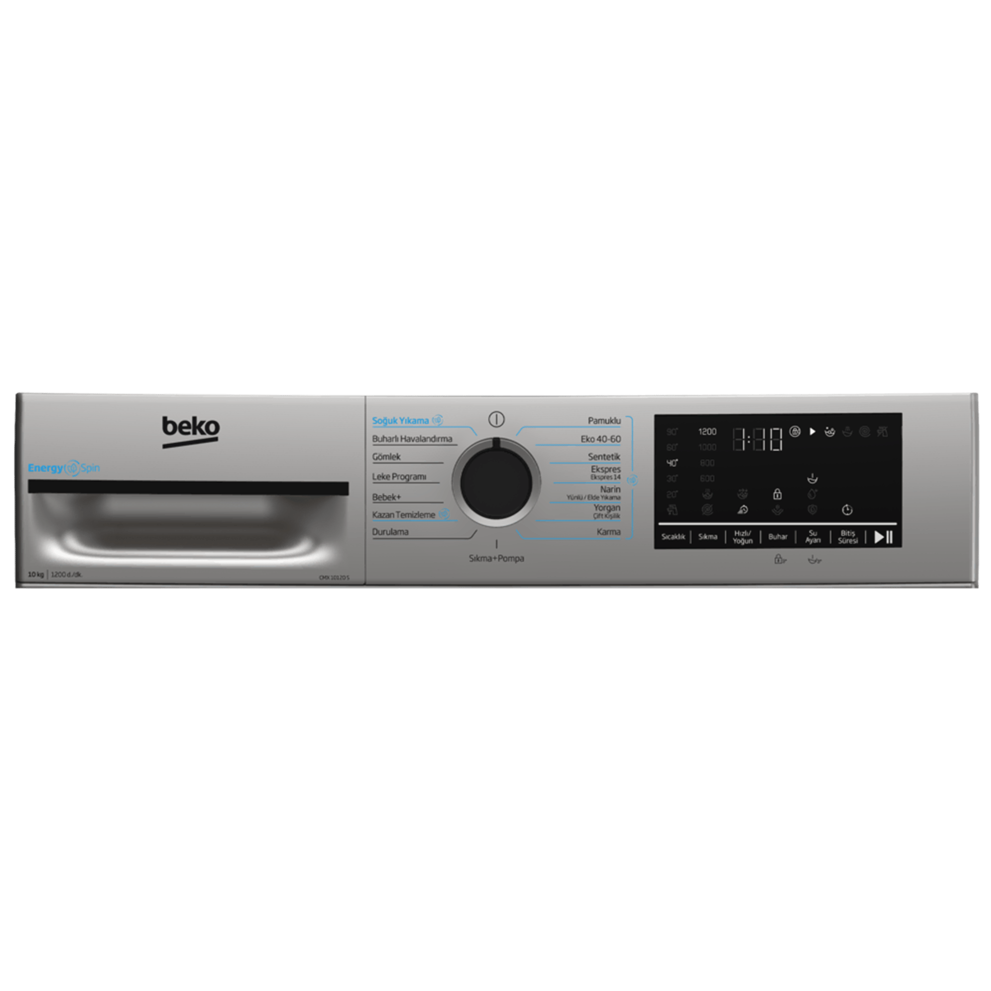 Beko CMX 10120 S 10 Kg Çamaşır Makinesi