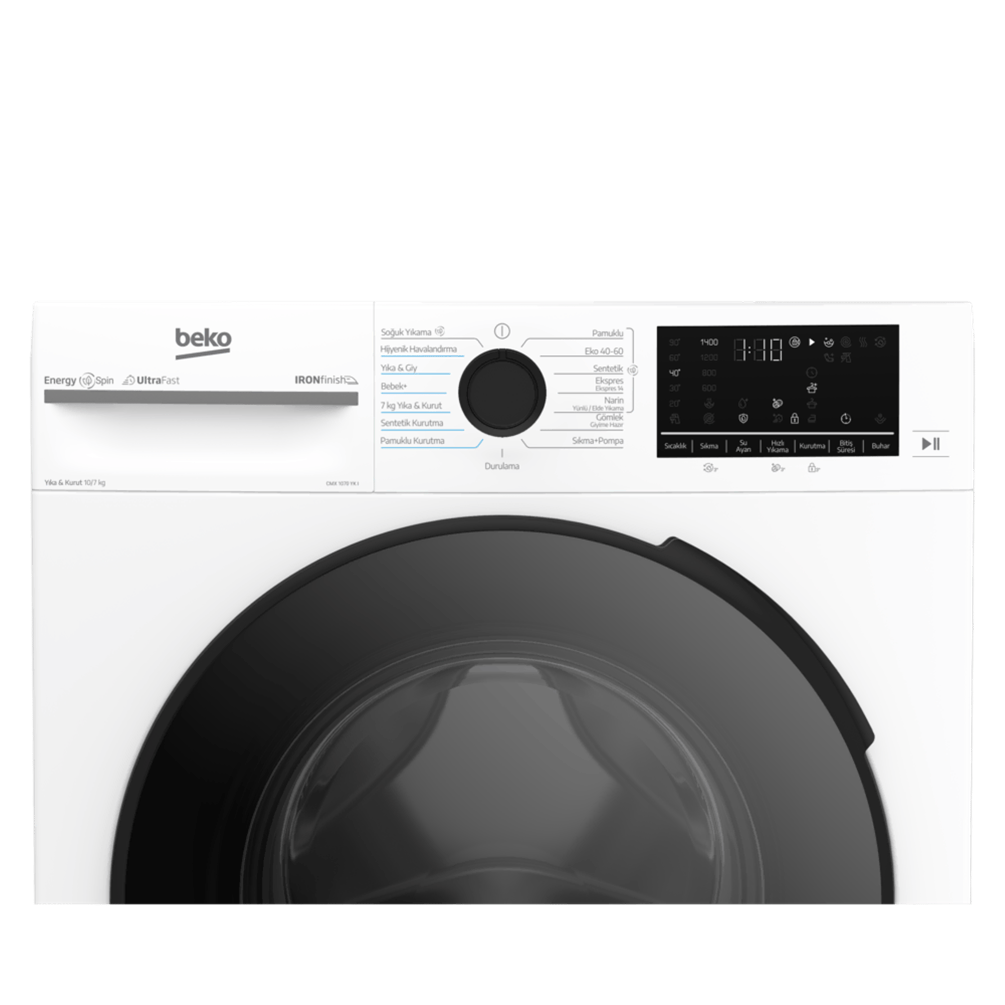 Beko CMX 1070 YK I Kurutmalı Çamaşır Makinesi